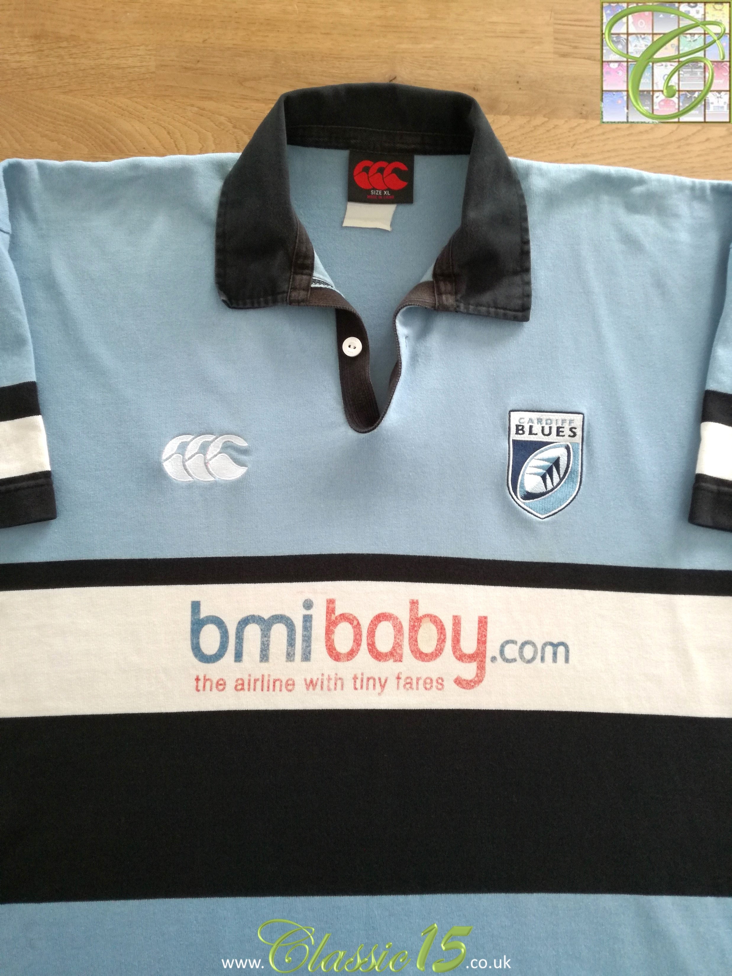 2004/05 Cardiff Blues Home Rugby Shirt