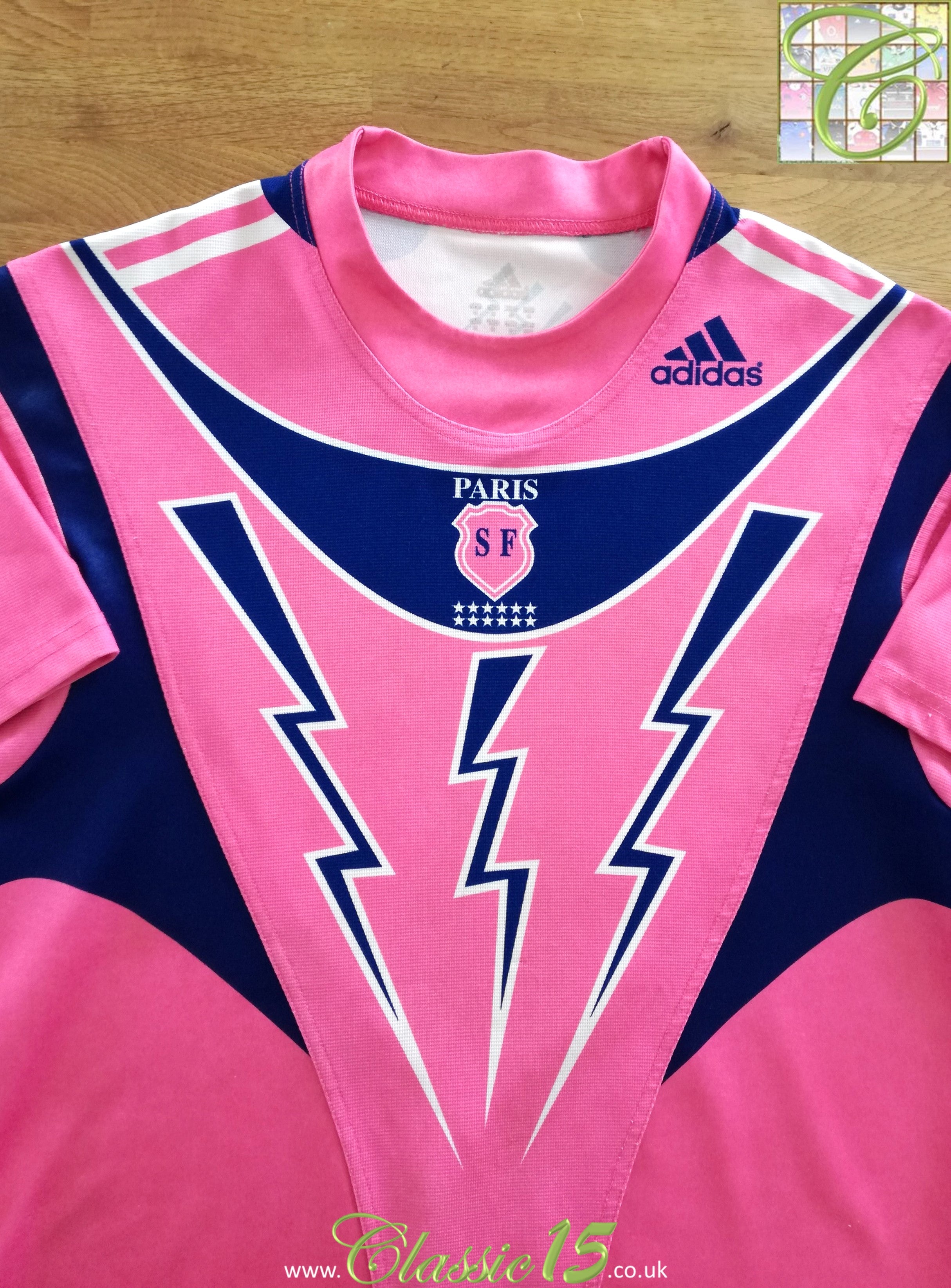 2006/07 Stade Francais Away Rugby Shirt