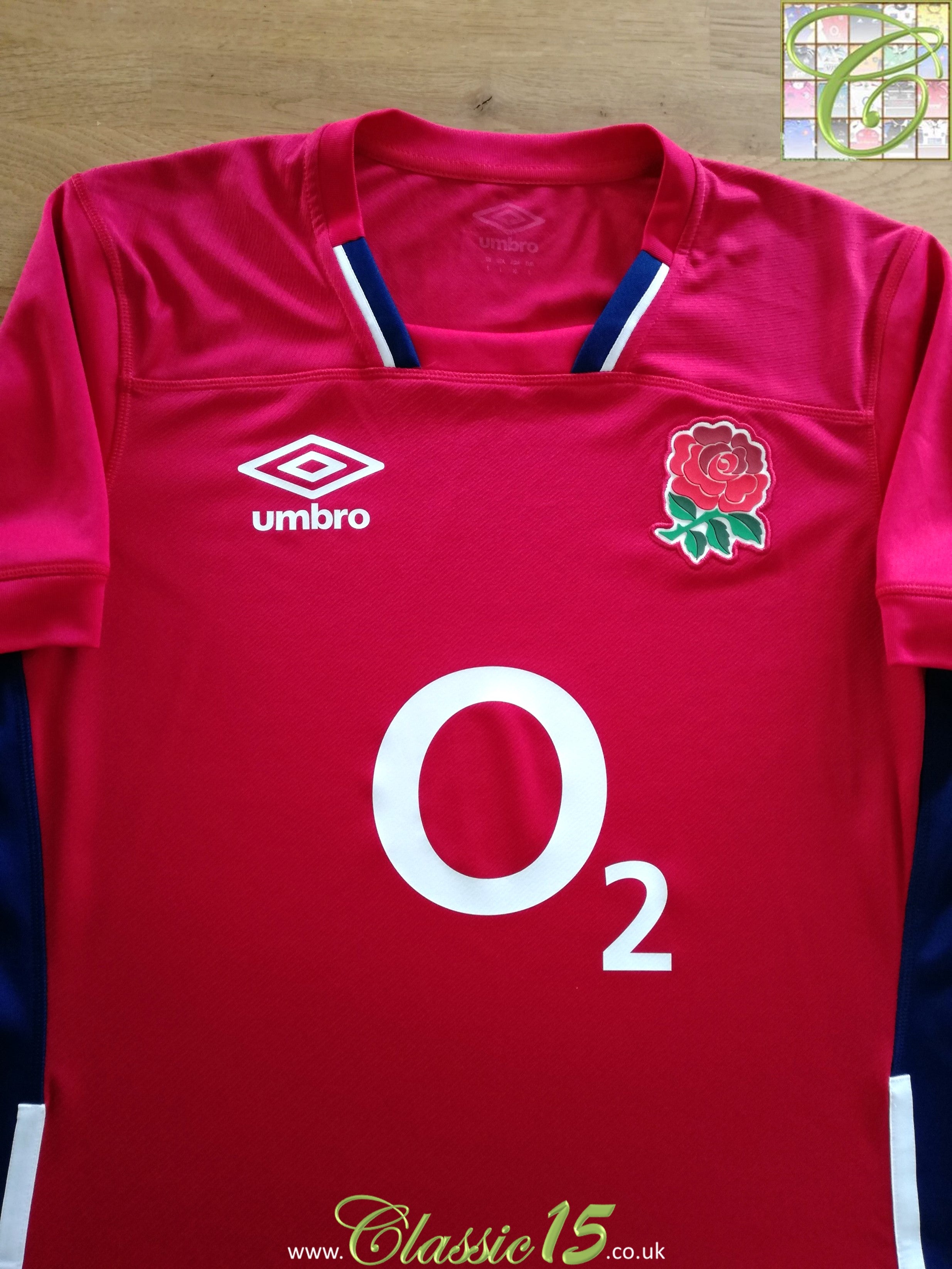 2021/22 England Away Pro Rugby Shirt (L)