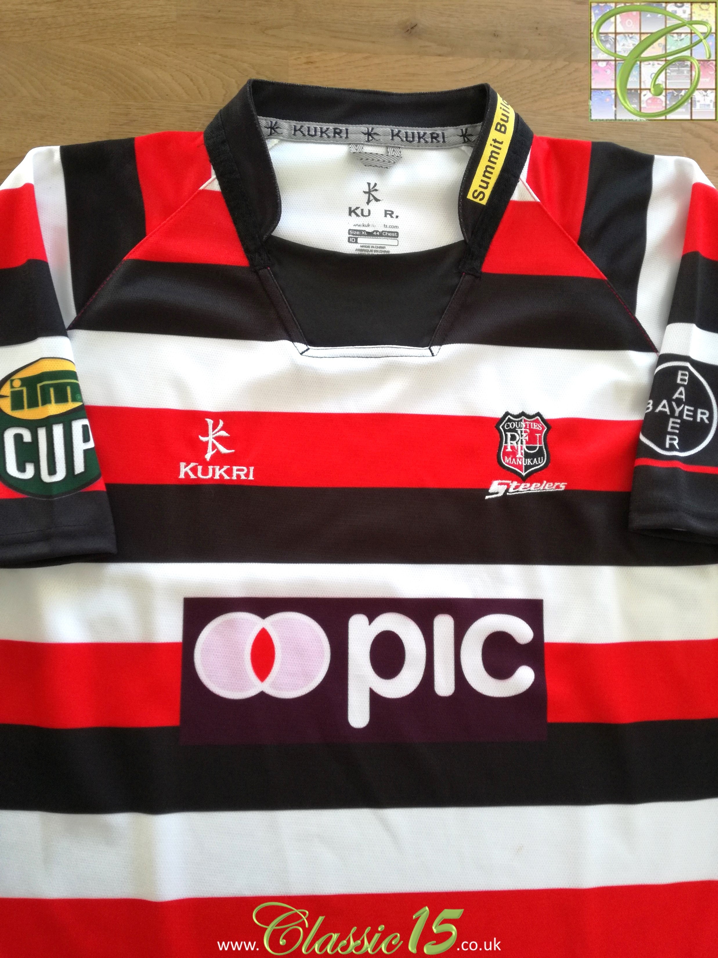 2010 Counties Manukau Home Rugby Shirt