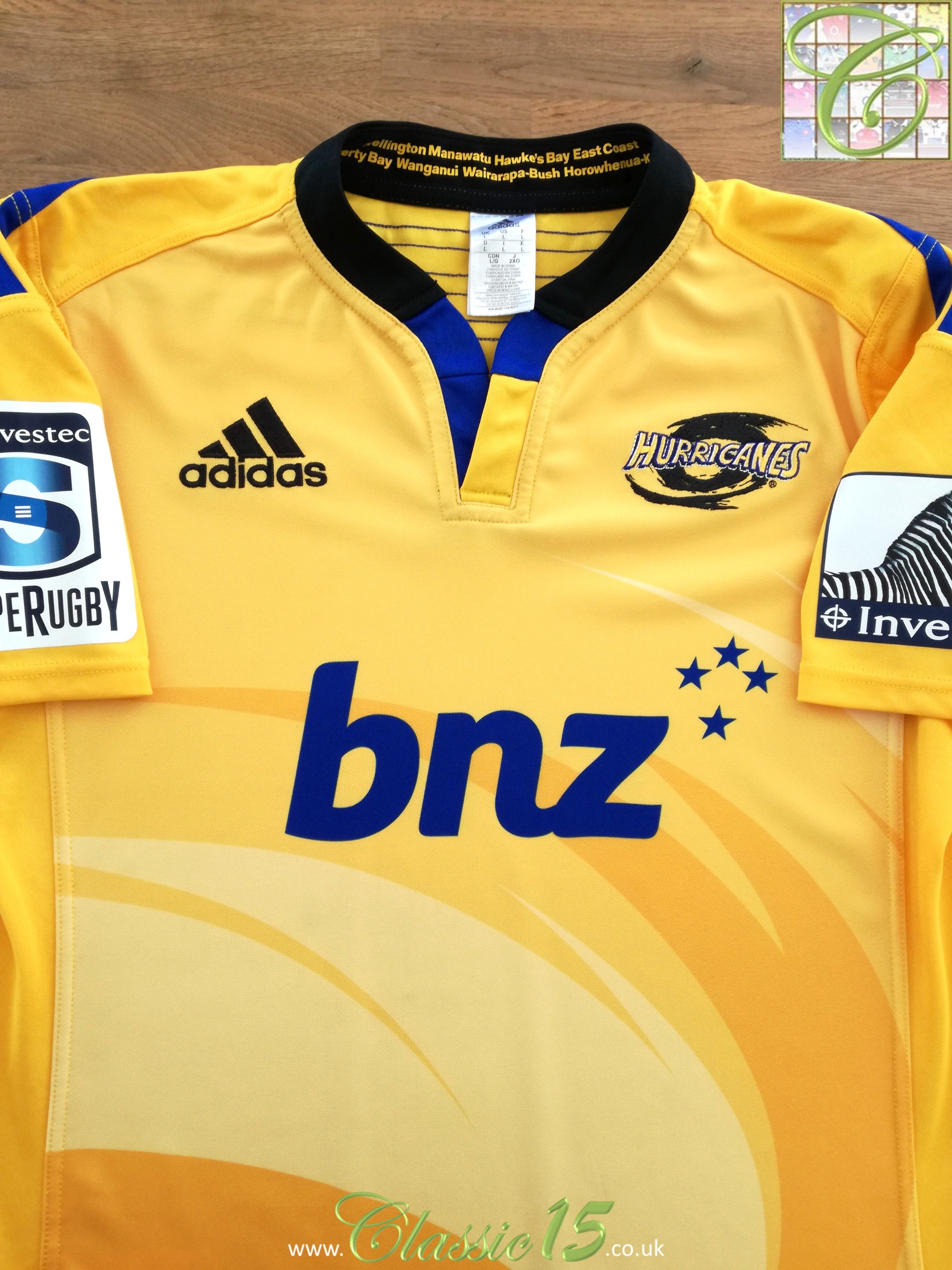 2014 Hurricanes Home Super Rugby Shirt