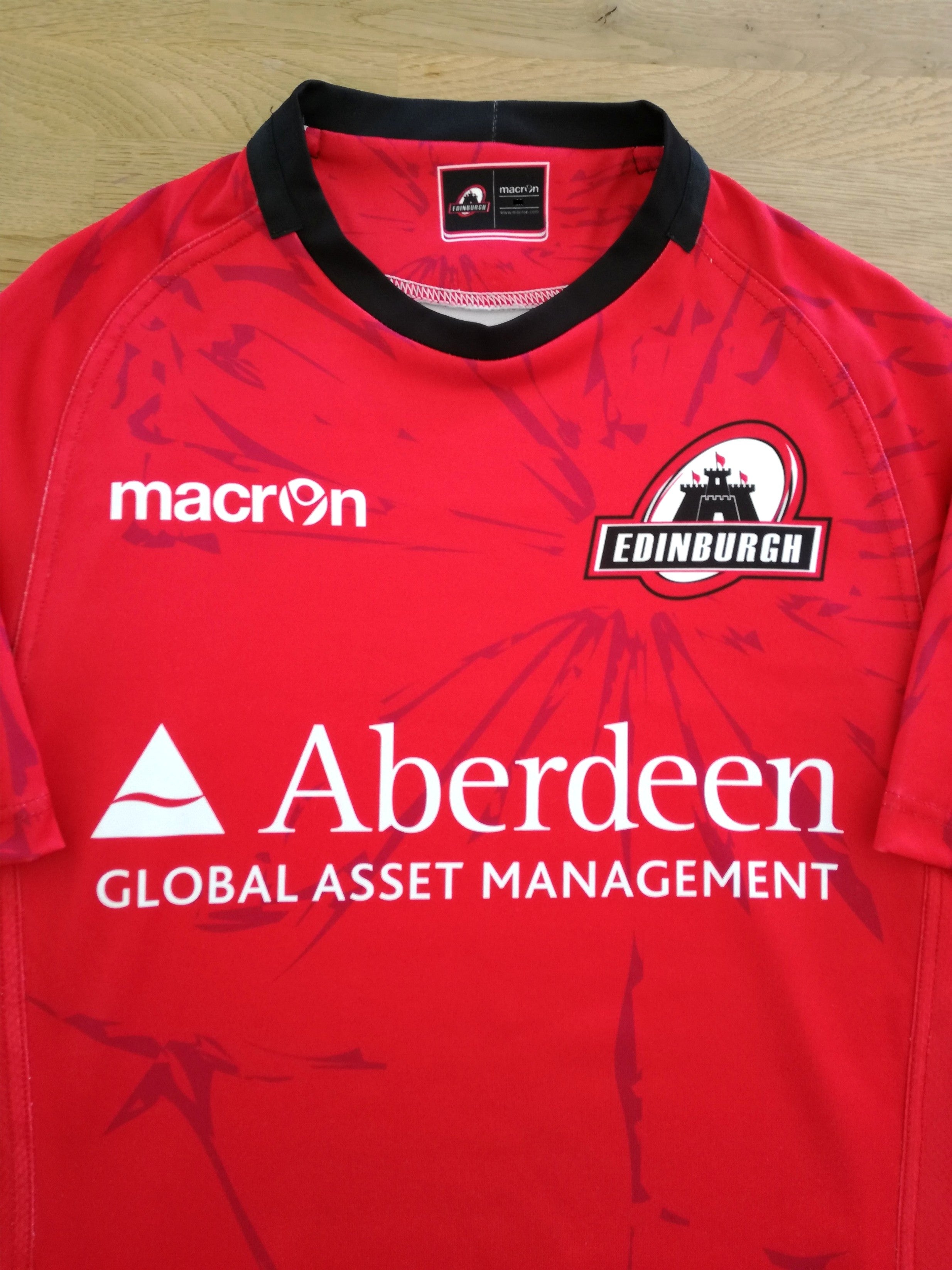 2012/13 Edinburgh Away Player Issue Rugby Shirt