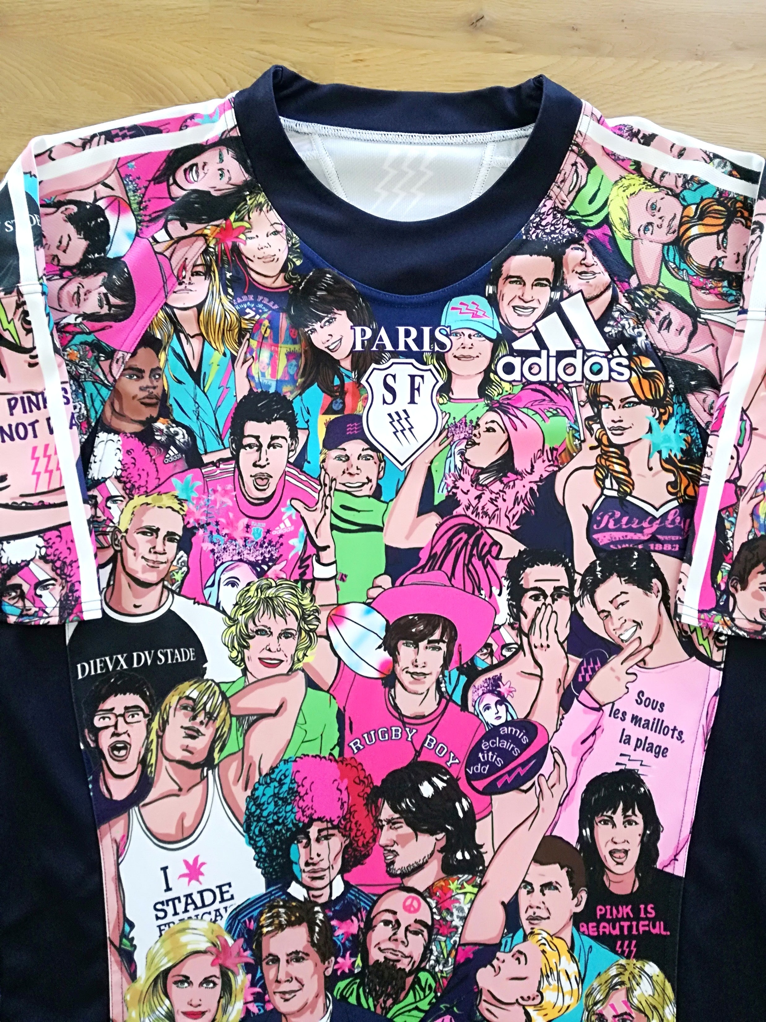 2010/11 Stade Français 3rd Rugby Shirt
