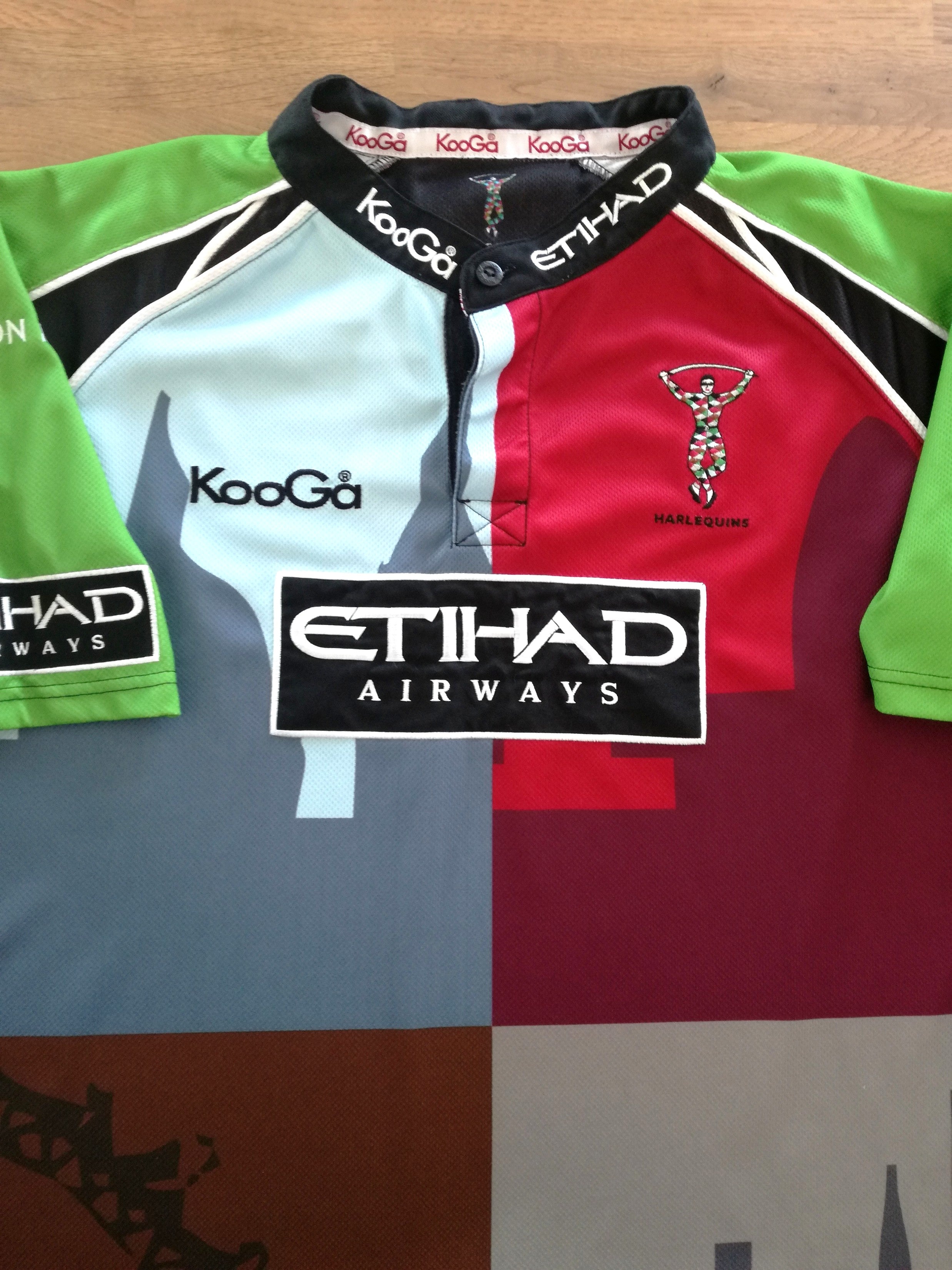 2009/10 Harlequins Home Rugby Shirt