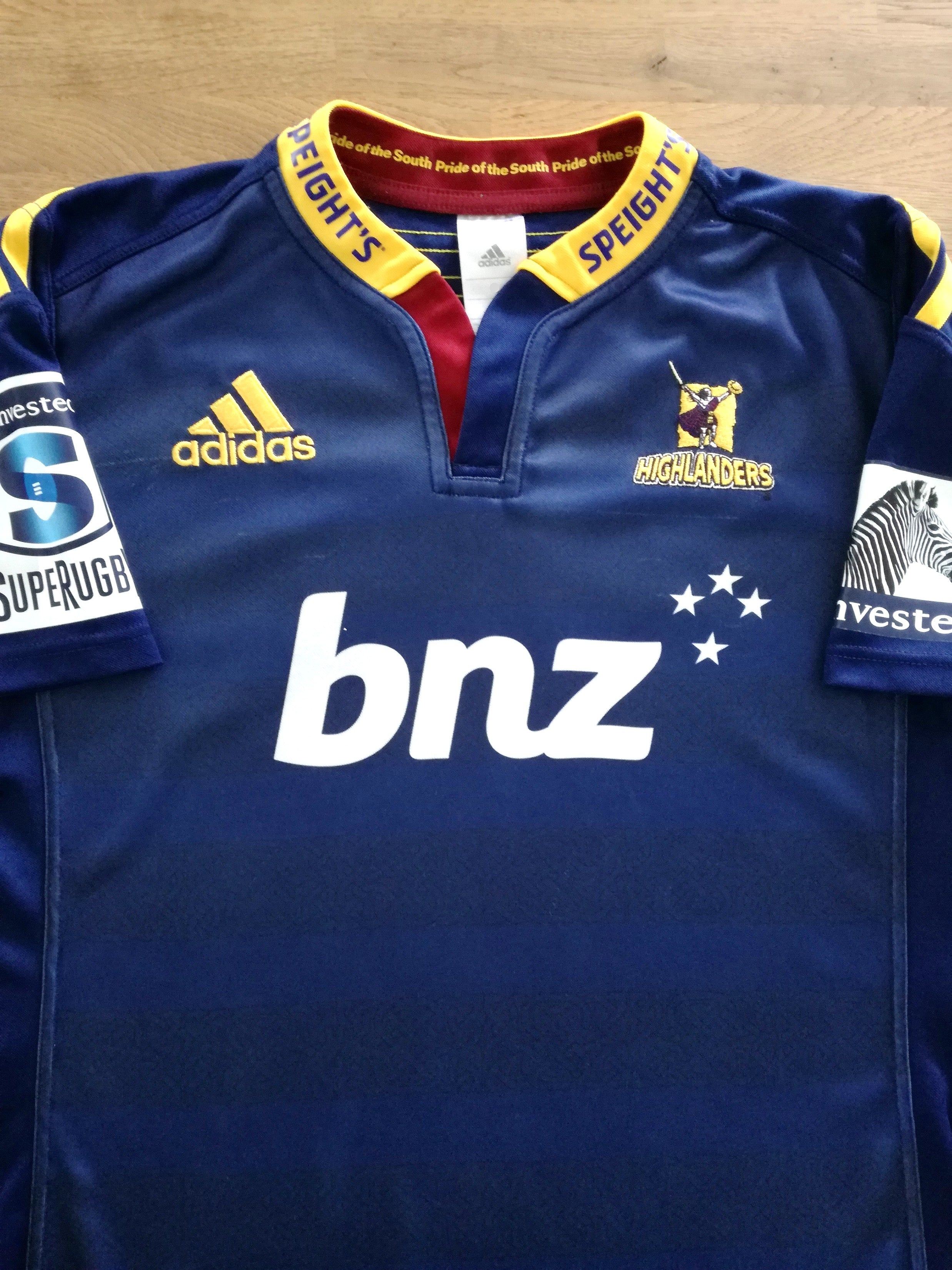 2014 Highlanders Home Super Rugby Shirt