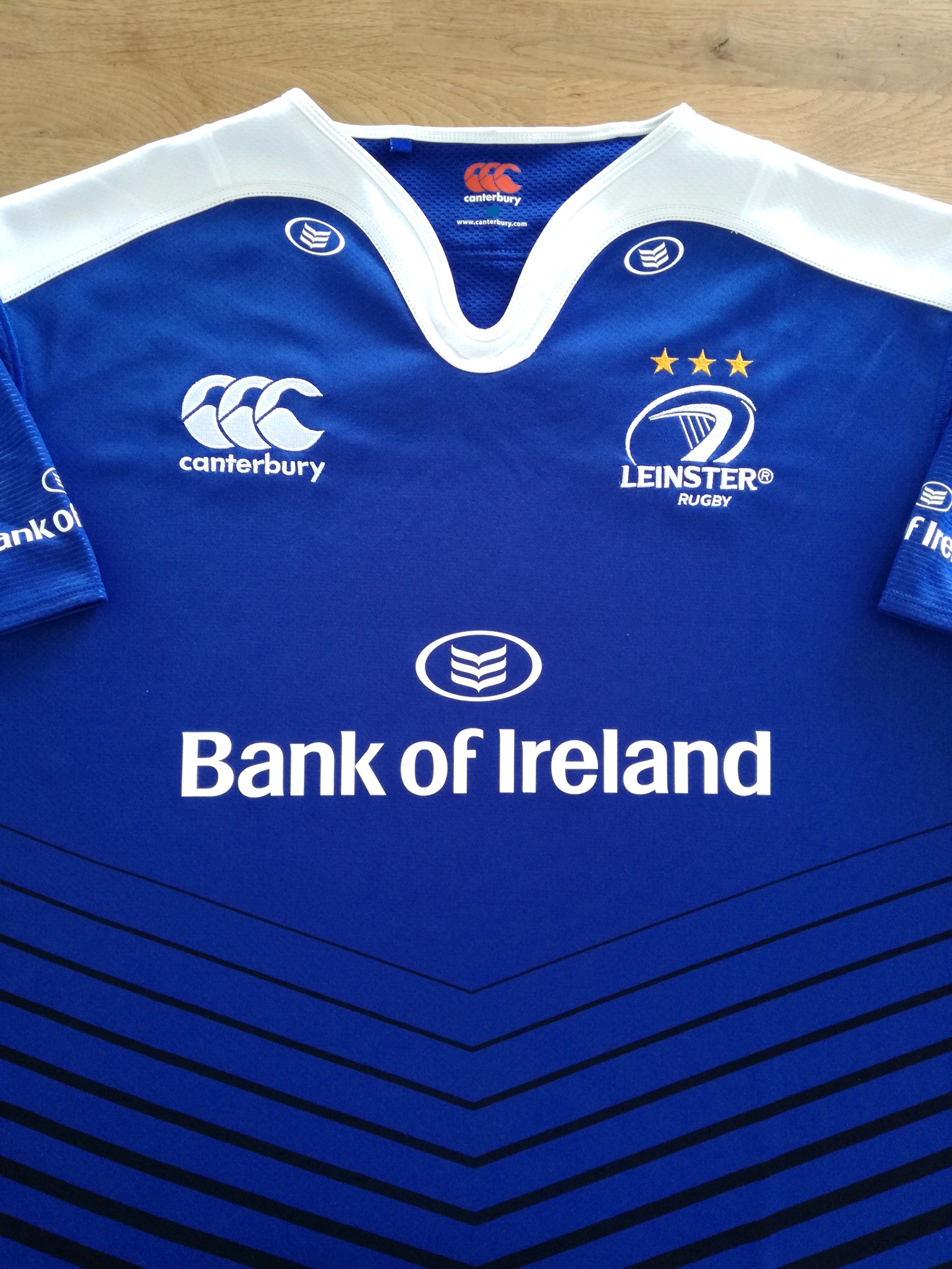 2015/16 Leinster Home Pro-Fit Rugby Shirt (S)