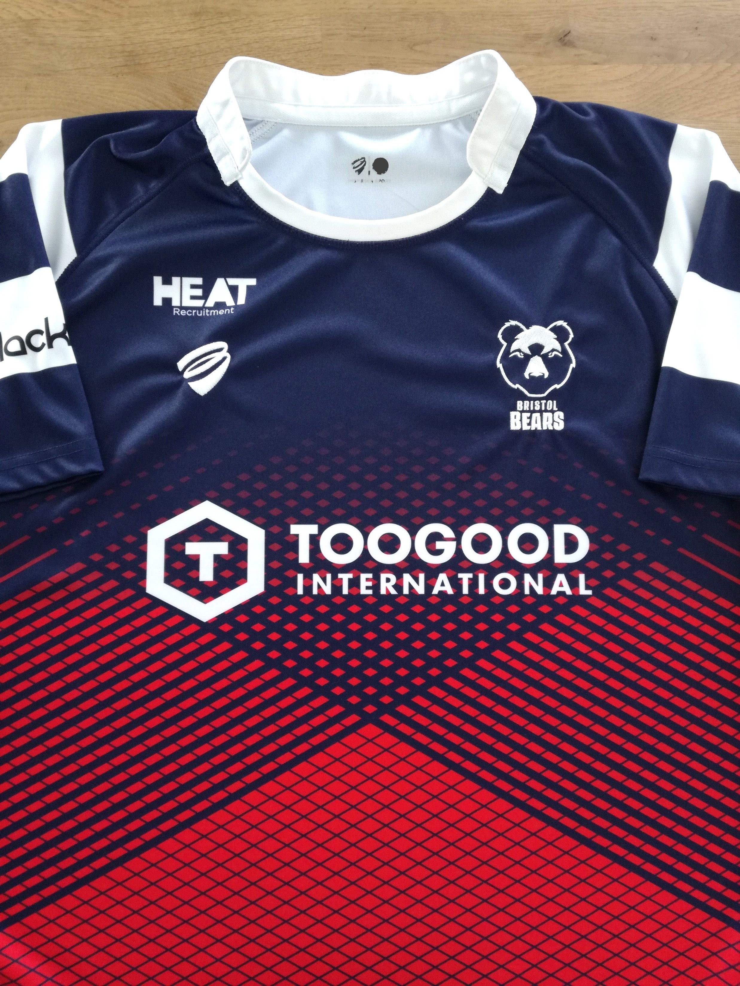 2018/19 Bristol Bears Home Rugby Shirt
