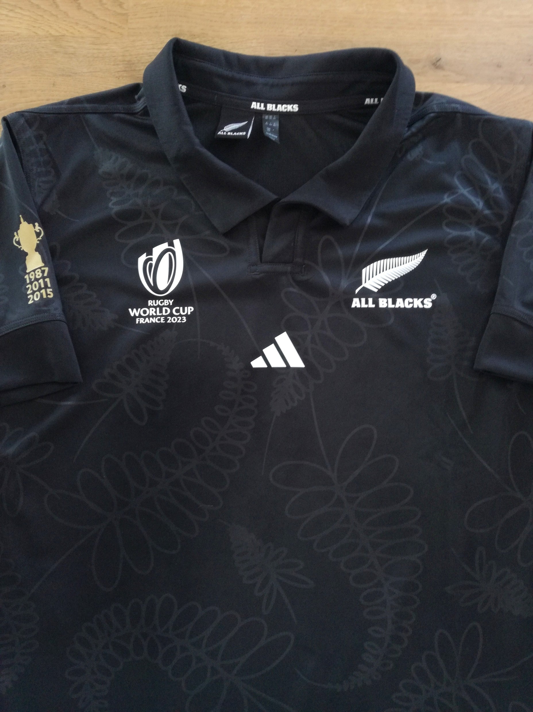 2023 New Zealand Home World Cup Rugby Shirt