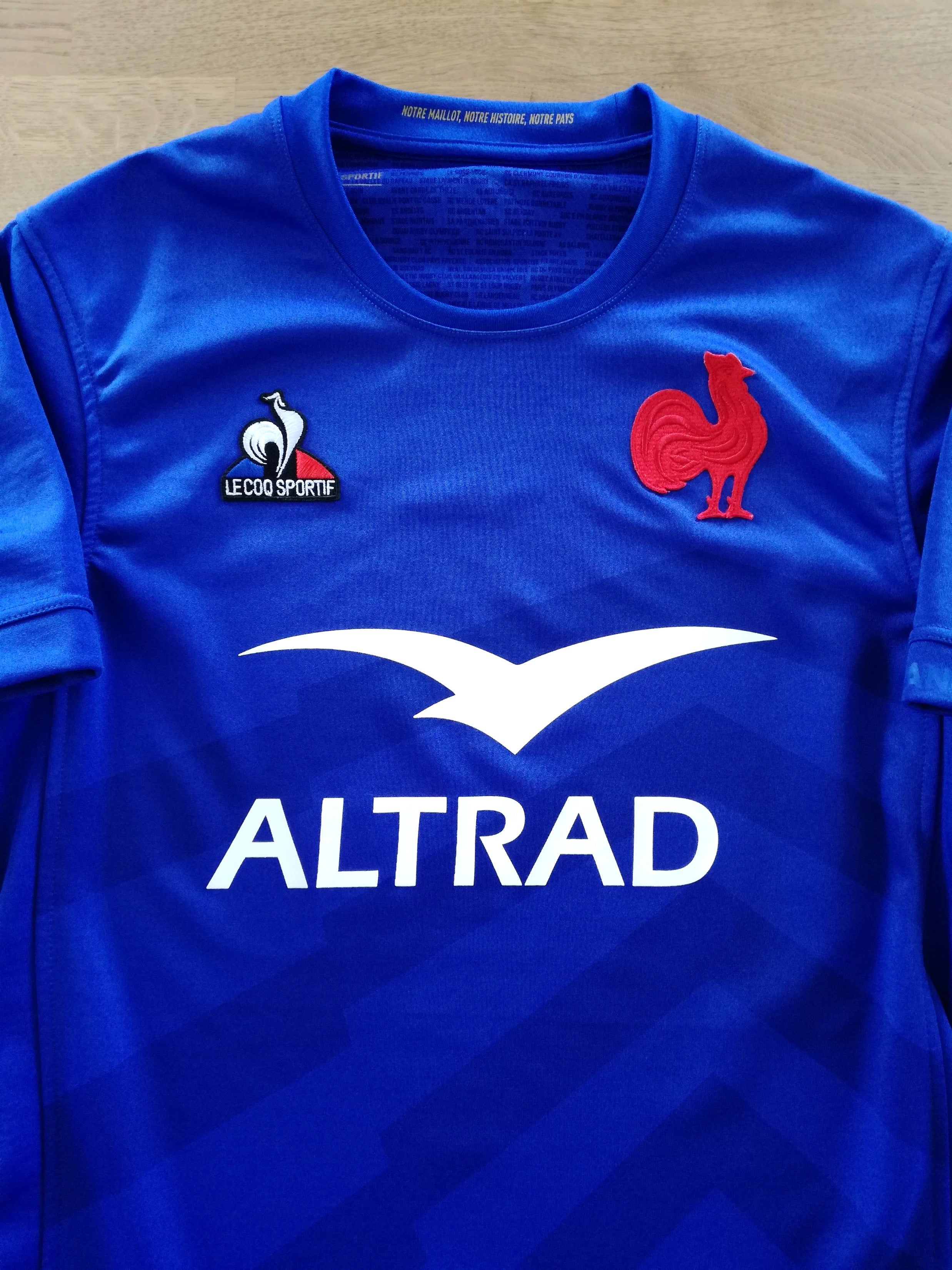 2022/23 France Home Pro-Fit Rugby Shirt