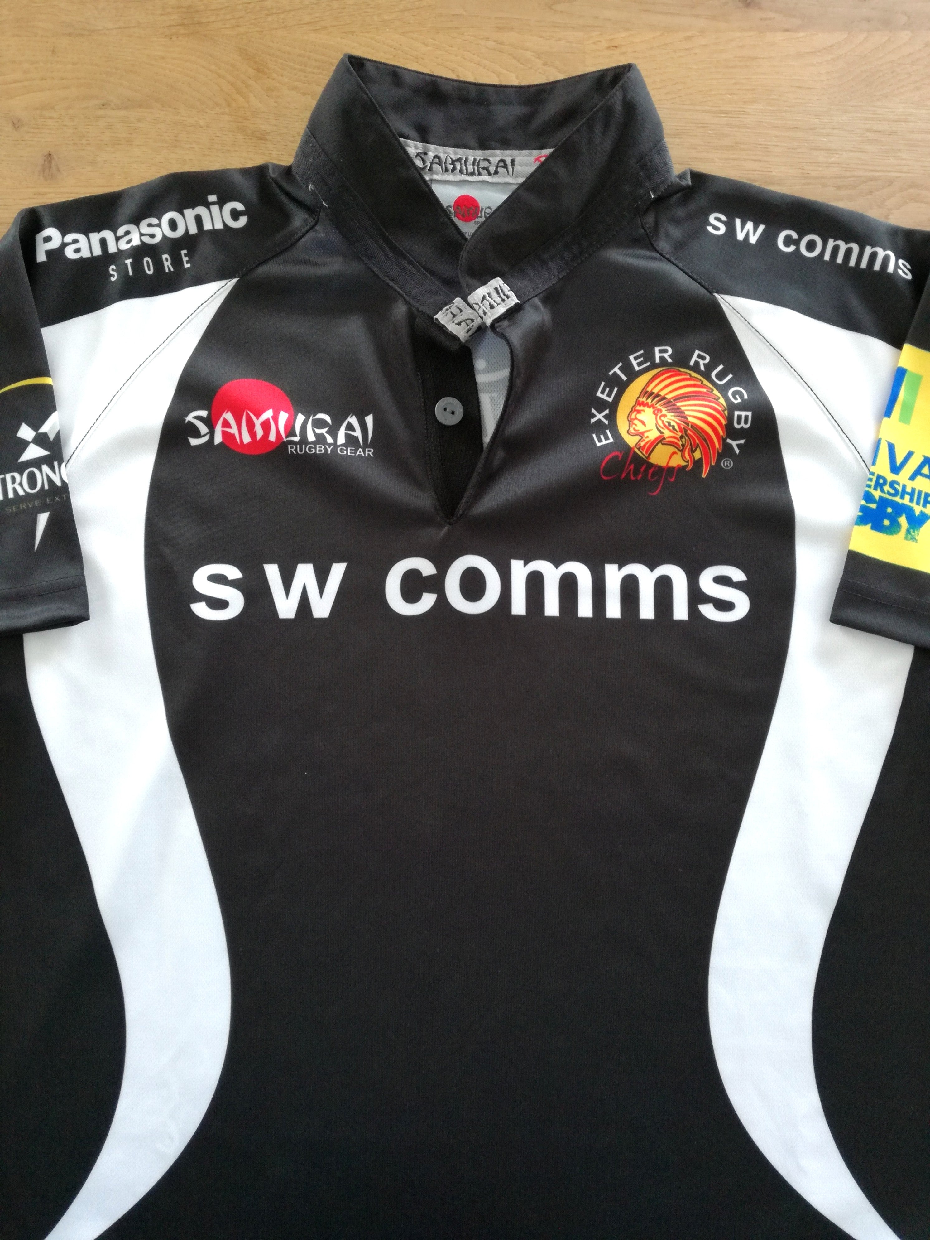 2011/12 Exeter Chiefs Home Premiership Rugby Shirt