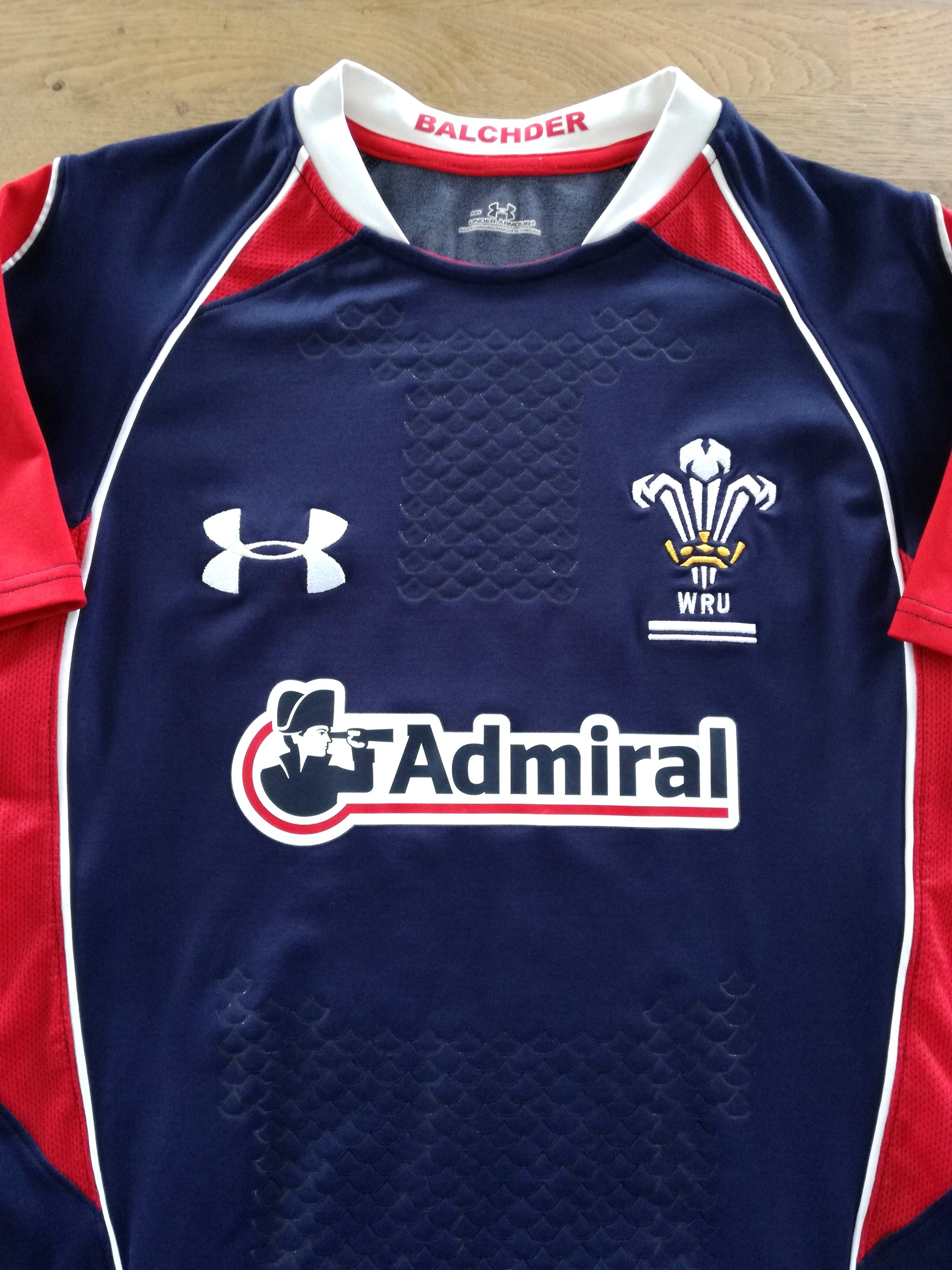 2010/11 Wales Away Player Issue Rugby Shirt