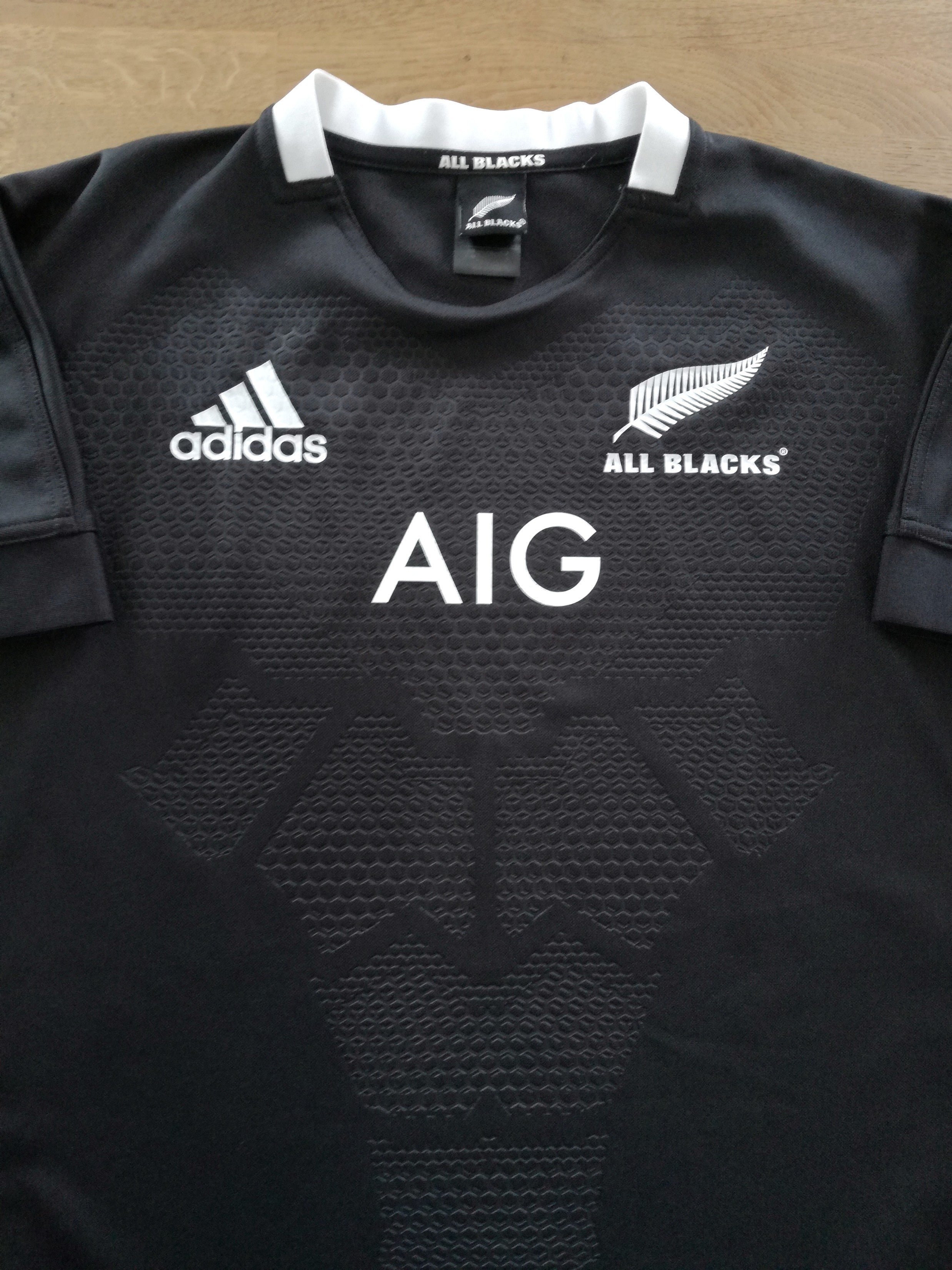 2018/19 New Zealand Home Rugby Shirt