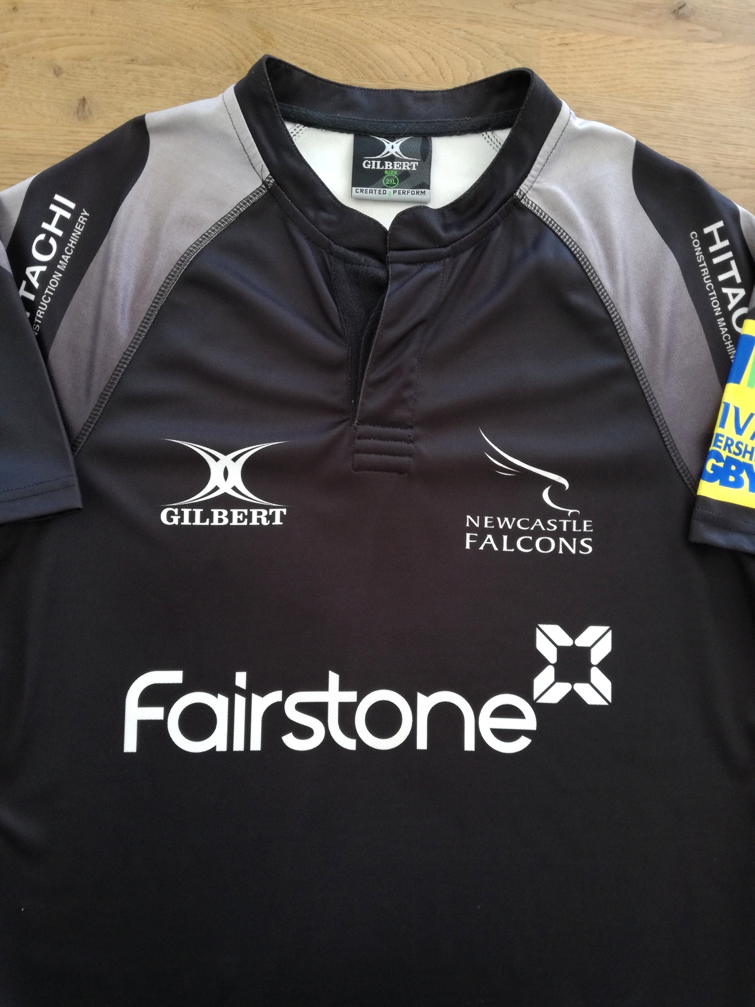 2014/15 Newcastle Falcons Home Rugby Shirt (M)