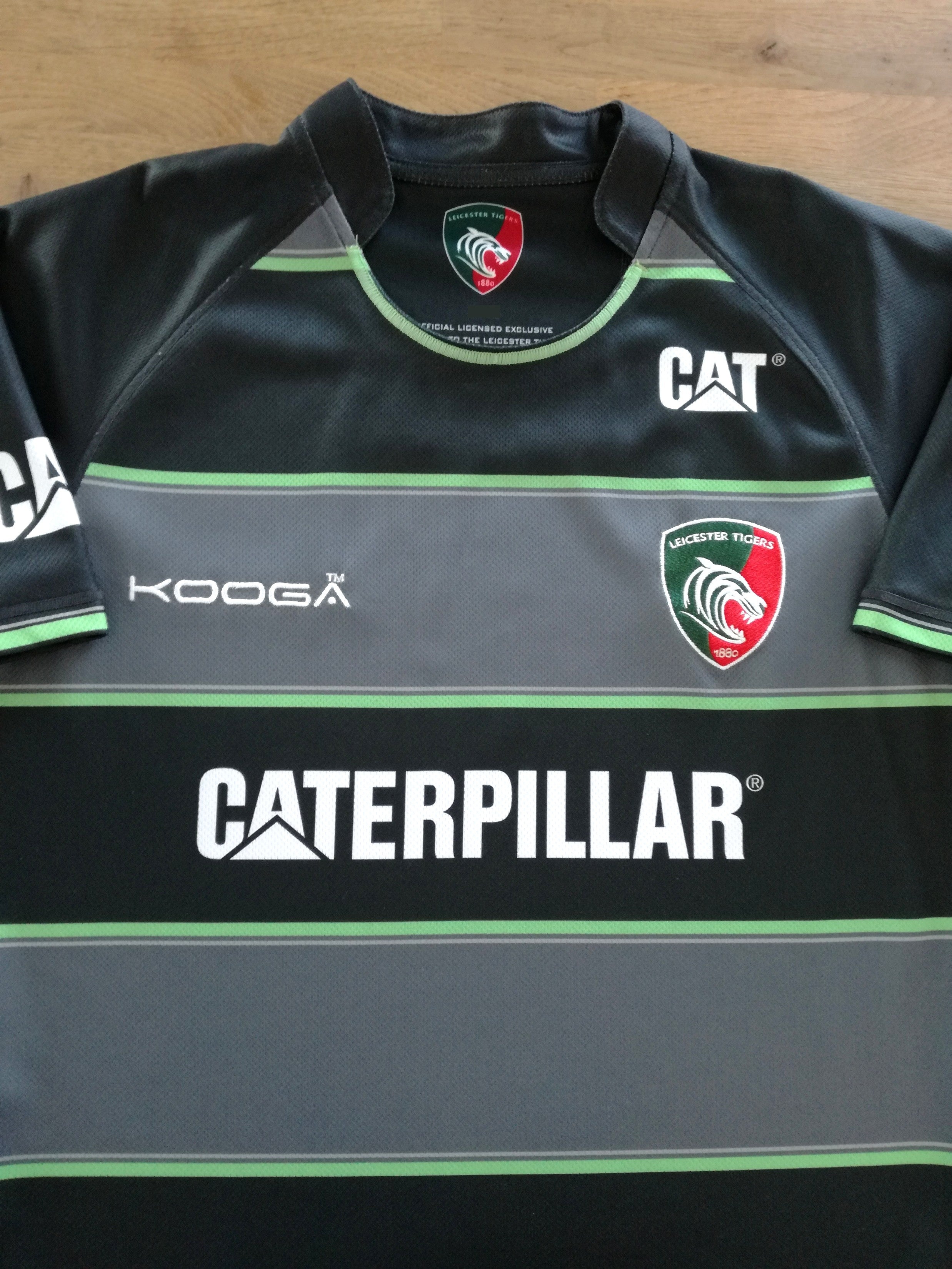 2015/16 Leicester Tigers Away Rugby Shirt (S)