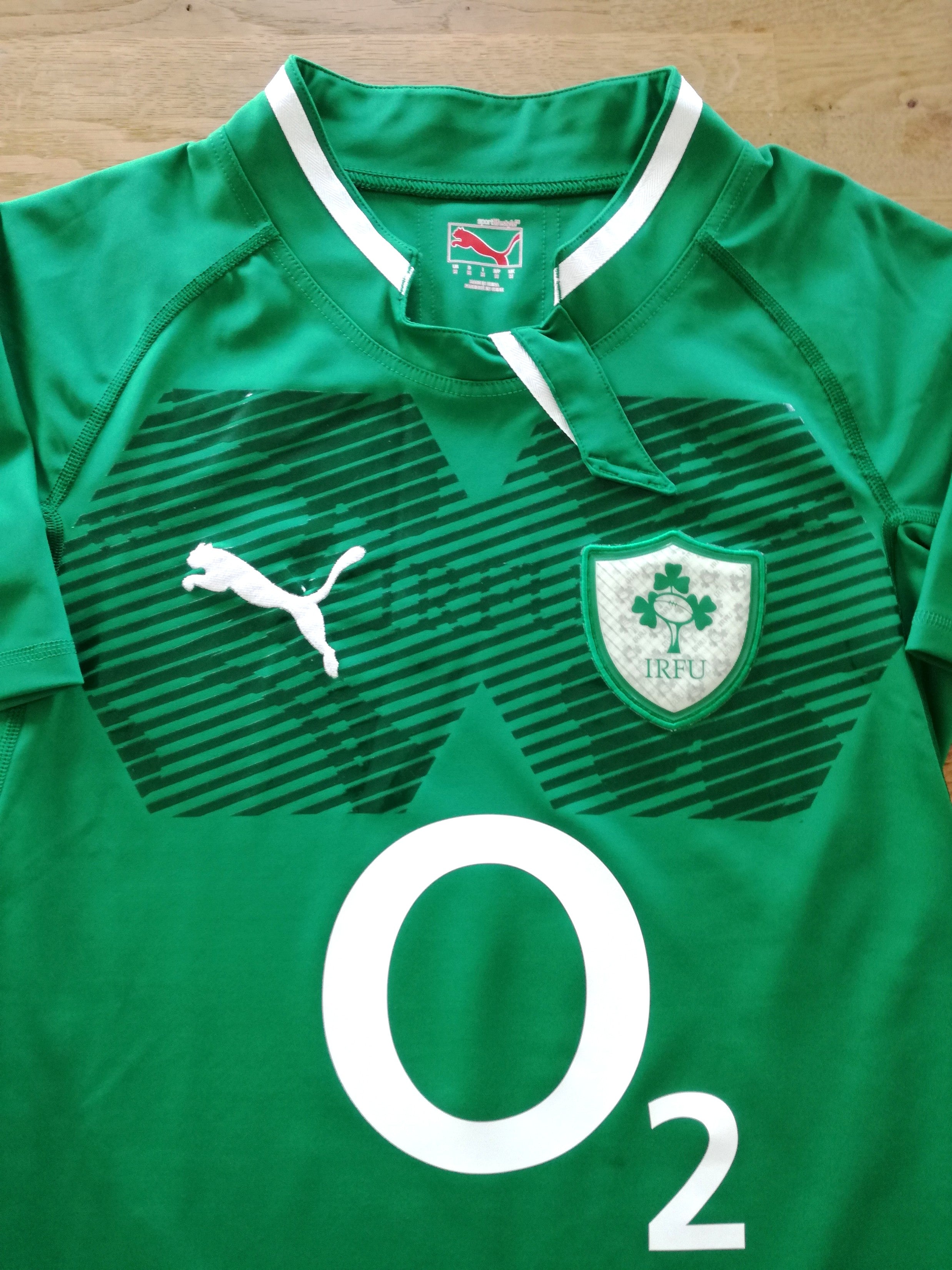 2011/12 Ireland Home Player Issue Rugby Shirt