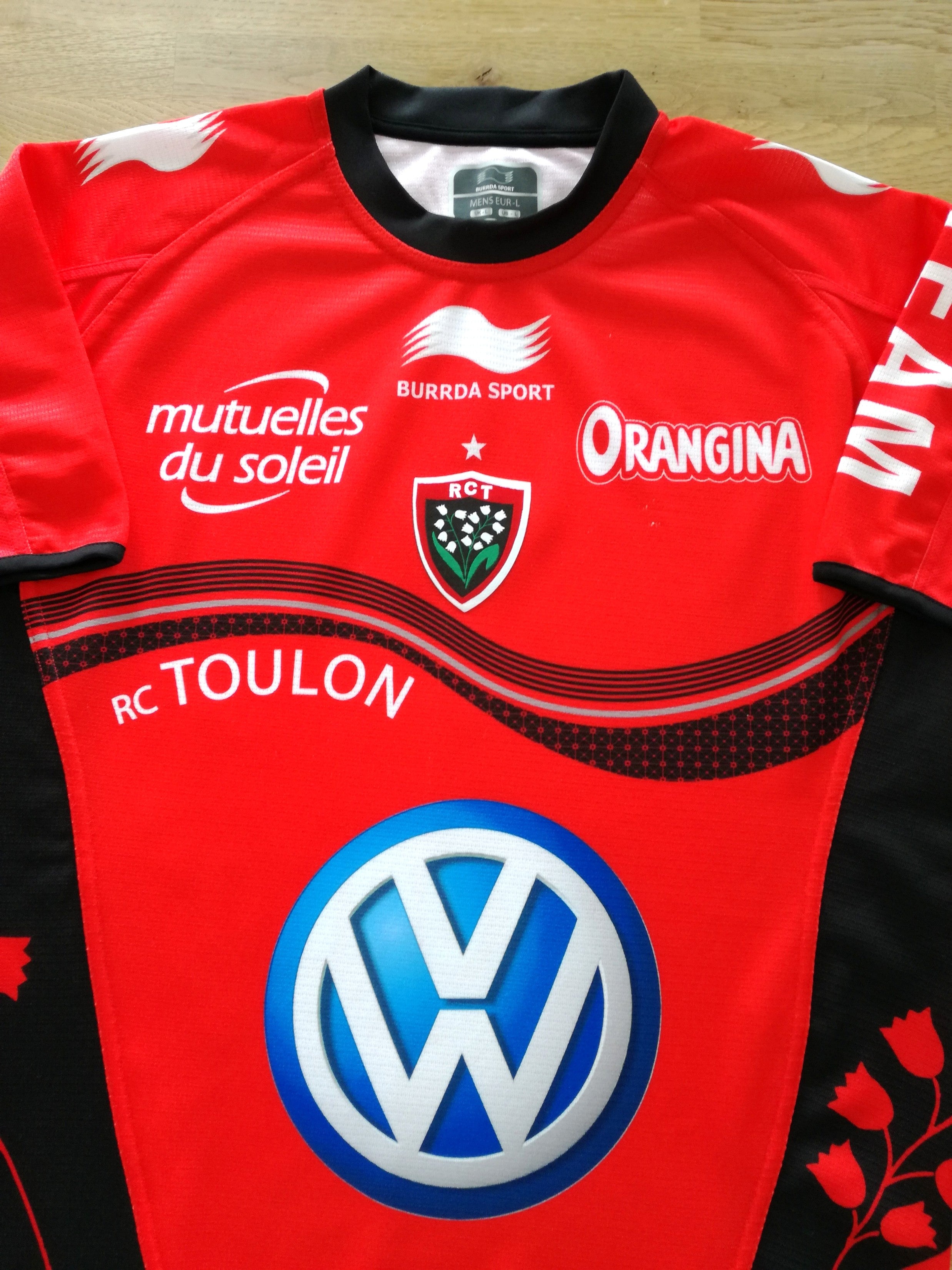 2013/14 RC Toulon Home Rugby Shirt
