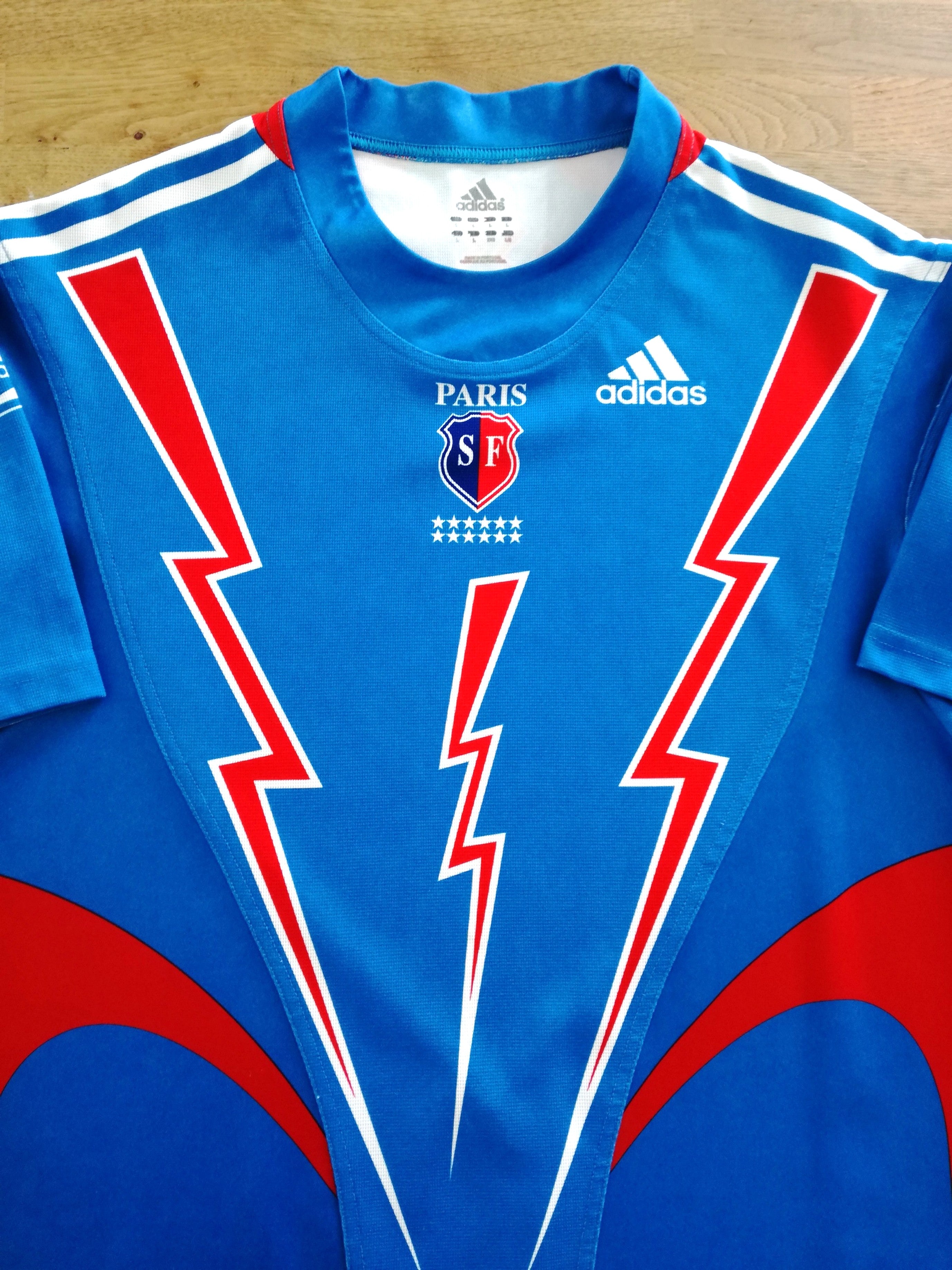 2006/07 Stade Francais Home Rugby Shirt