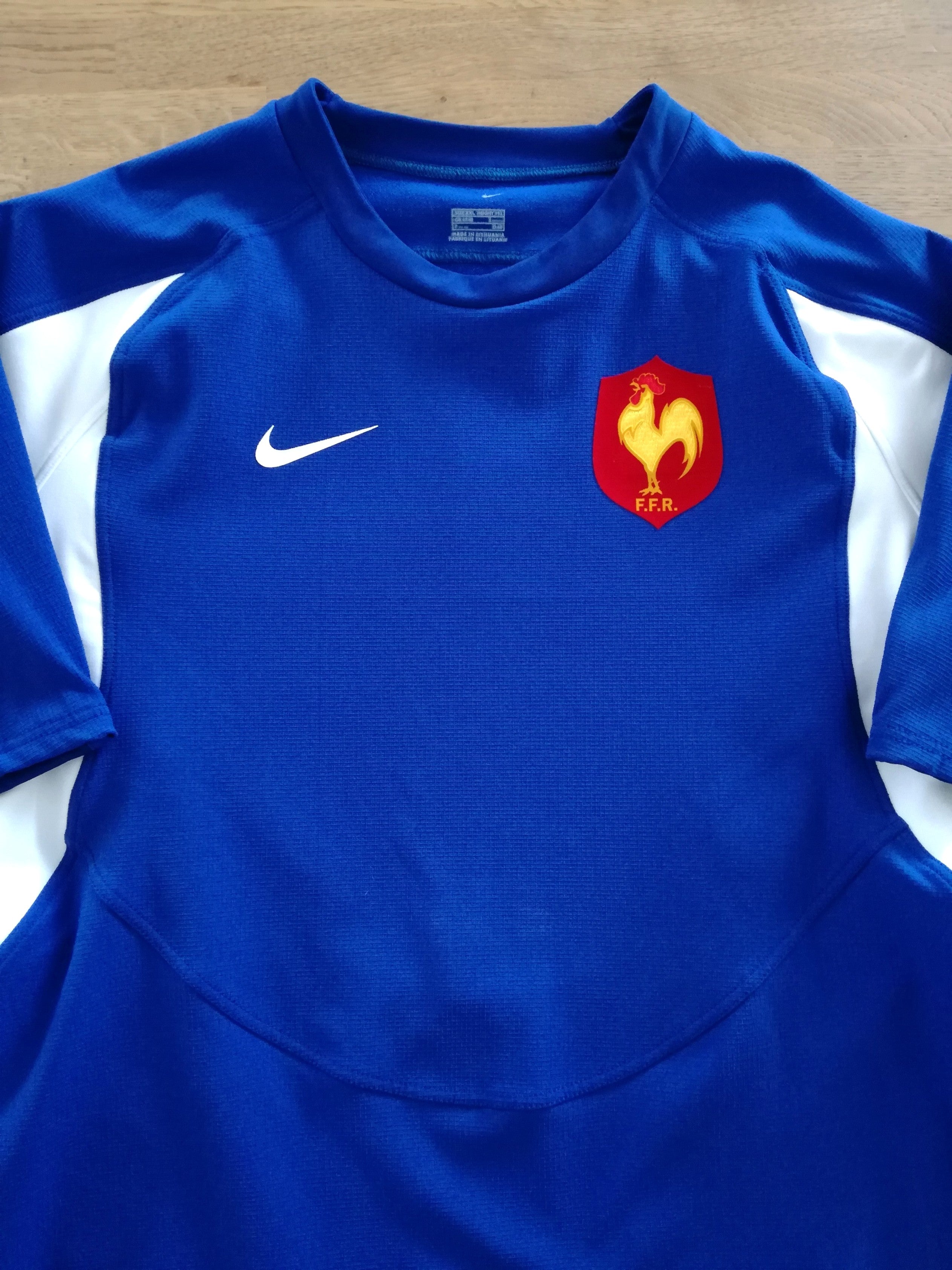 2005/06 France Home Player Issue Rugby Shirt