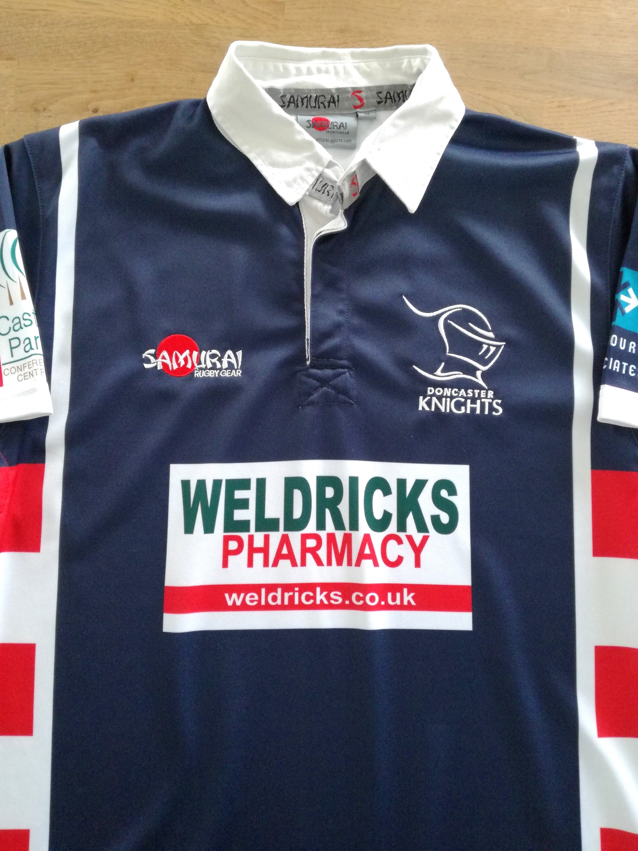 2012/13 Doncaster Knights Home Rugby Shirt