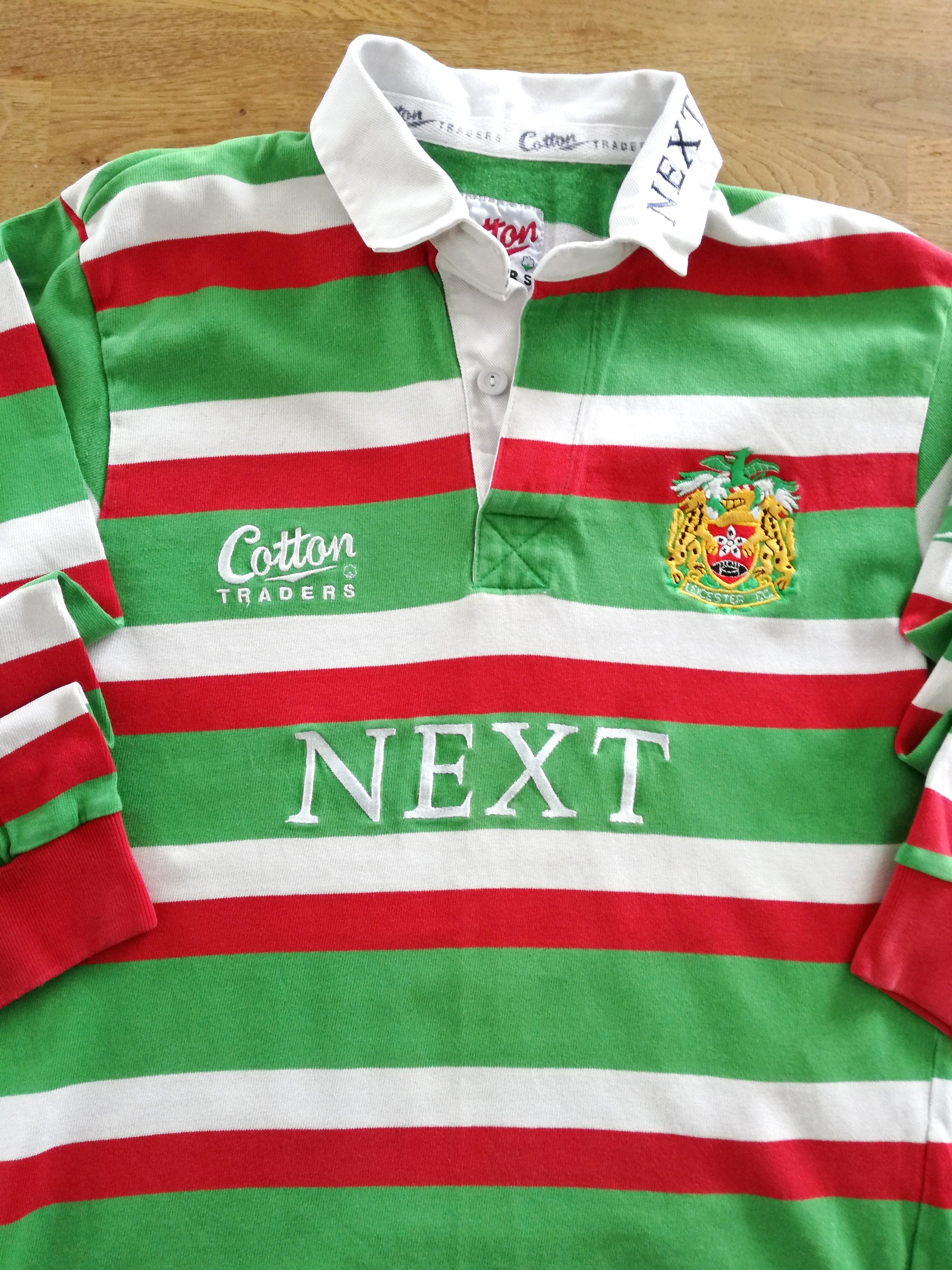 1997/98 Leicester Tigers Home Rugby Shirt