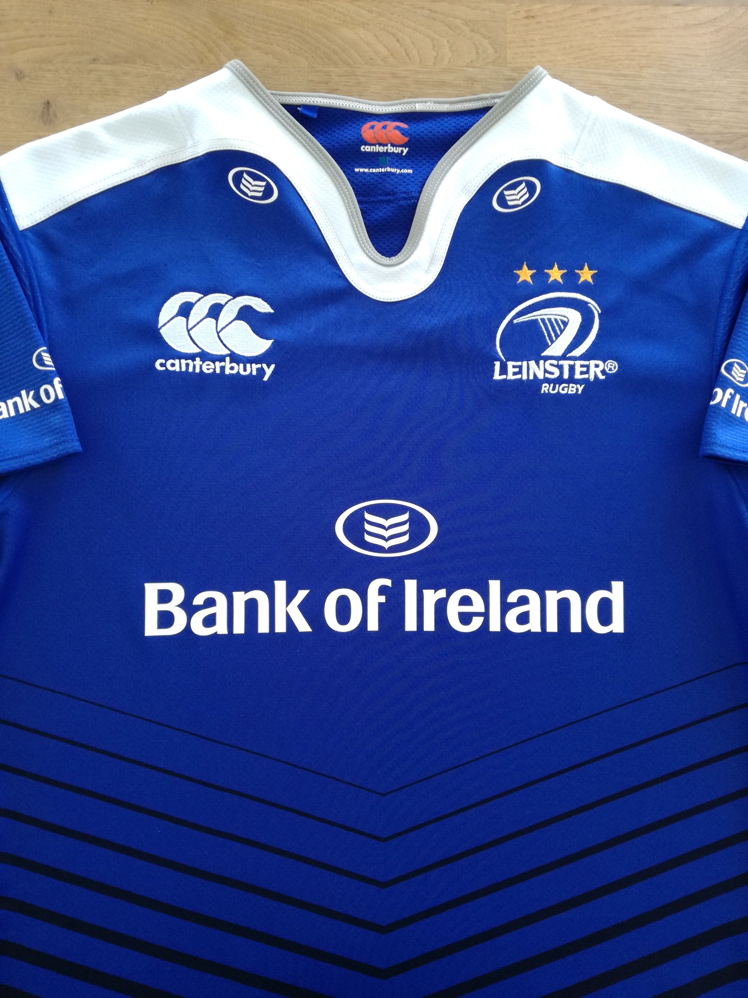 2015/16 Leinster Home Pro-Fit Rugby Shirt (M)
