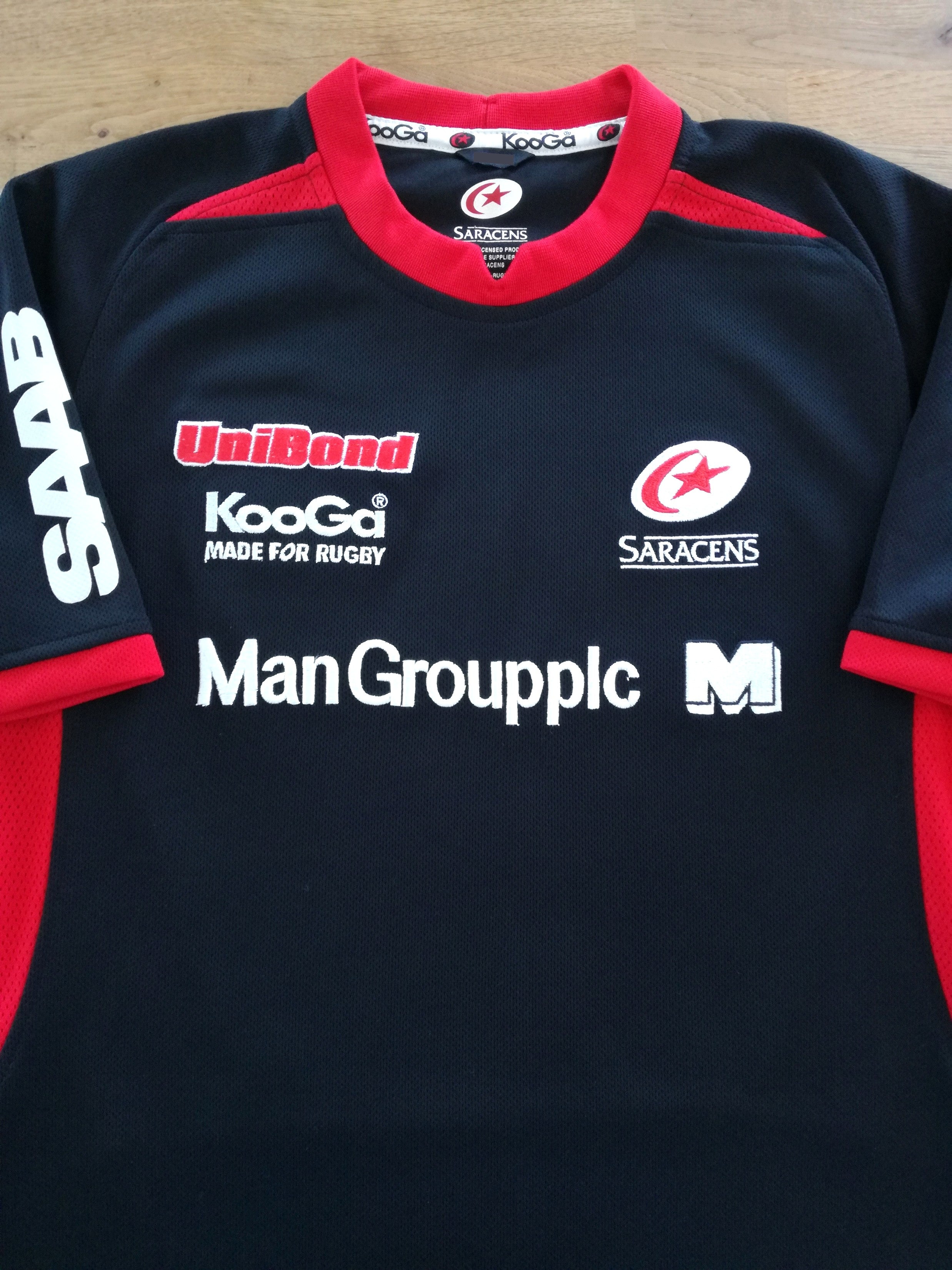 2006/07 Saracens Home Pro-Fit Rugby Shirt