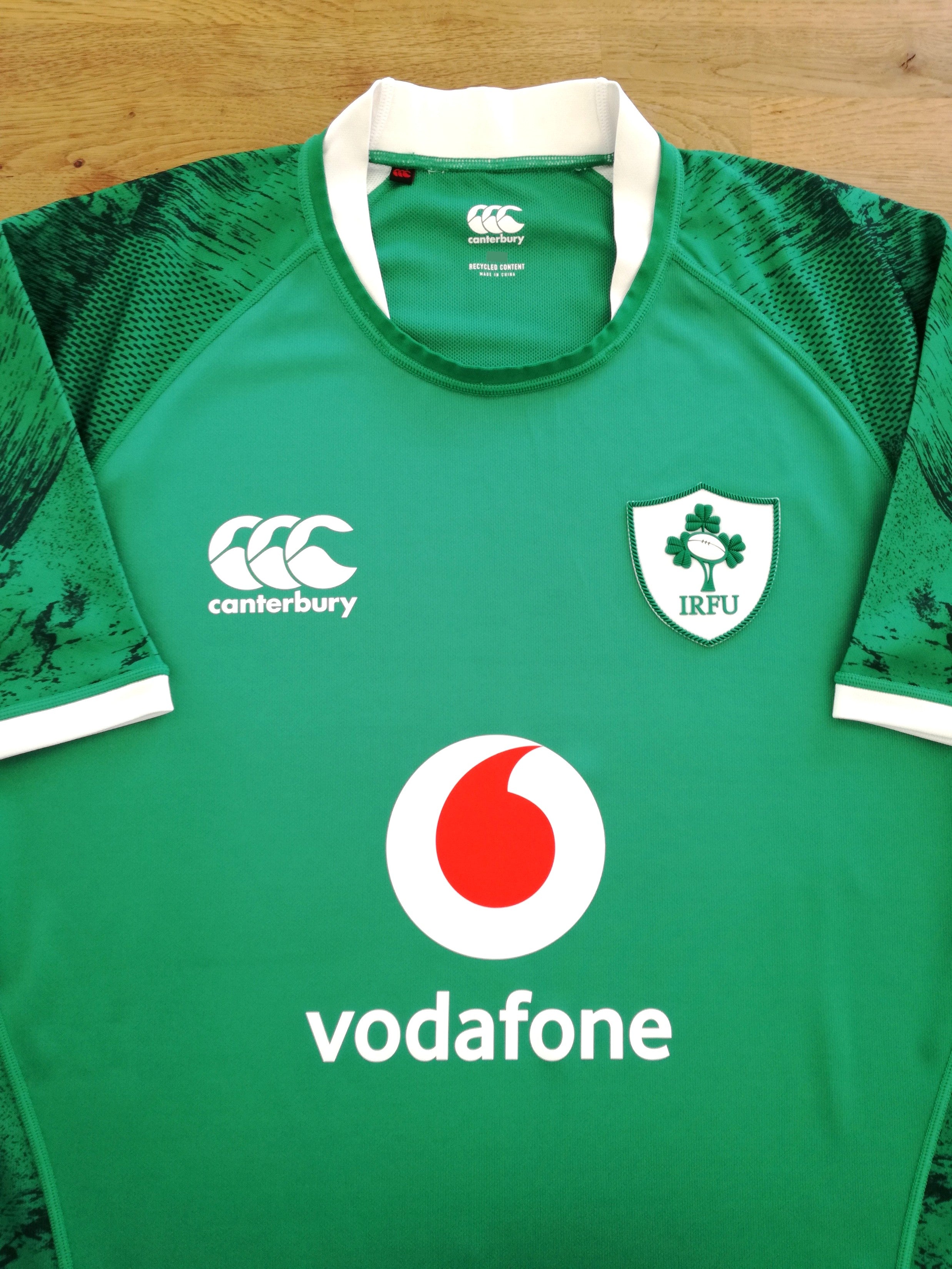 2021/22 Ireland Home Vapodri Rugby Shirt