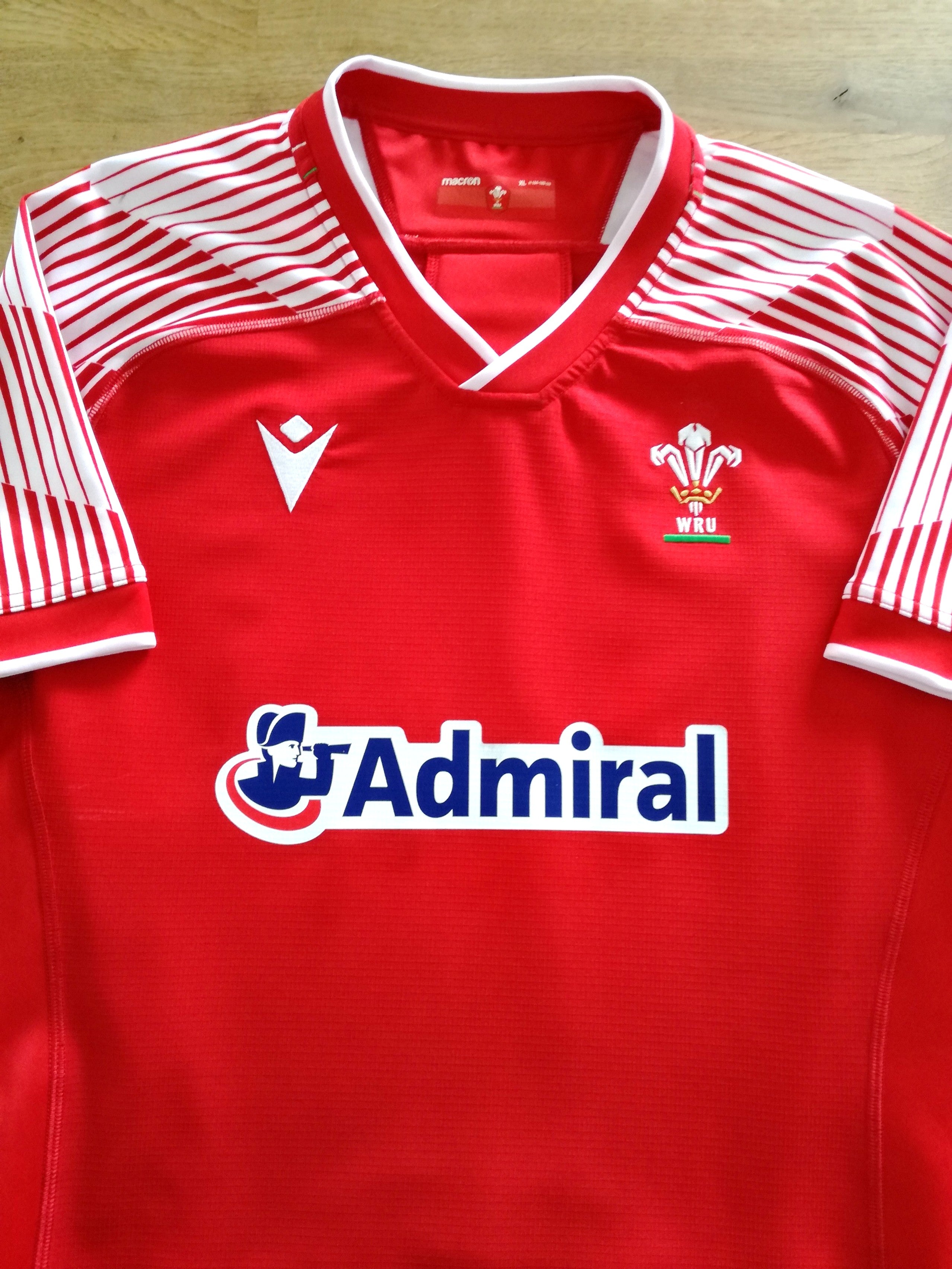 2020/21 Wales Home Sevens Player Issue Rugby Shirt
