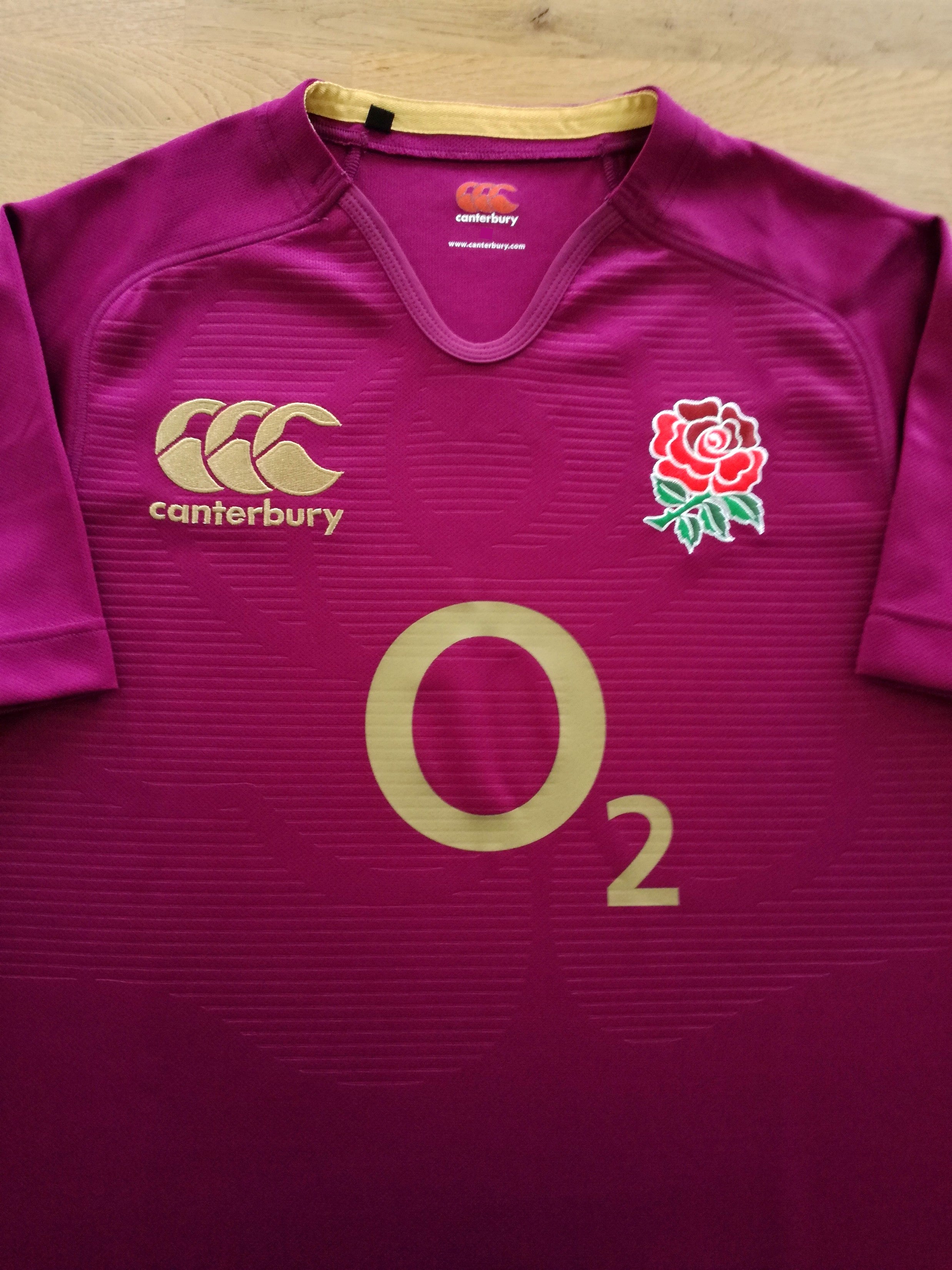 2012/13 England Away Pro-Fit Rugby Shirt