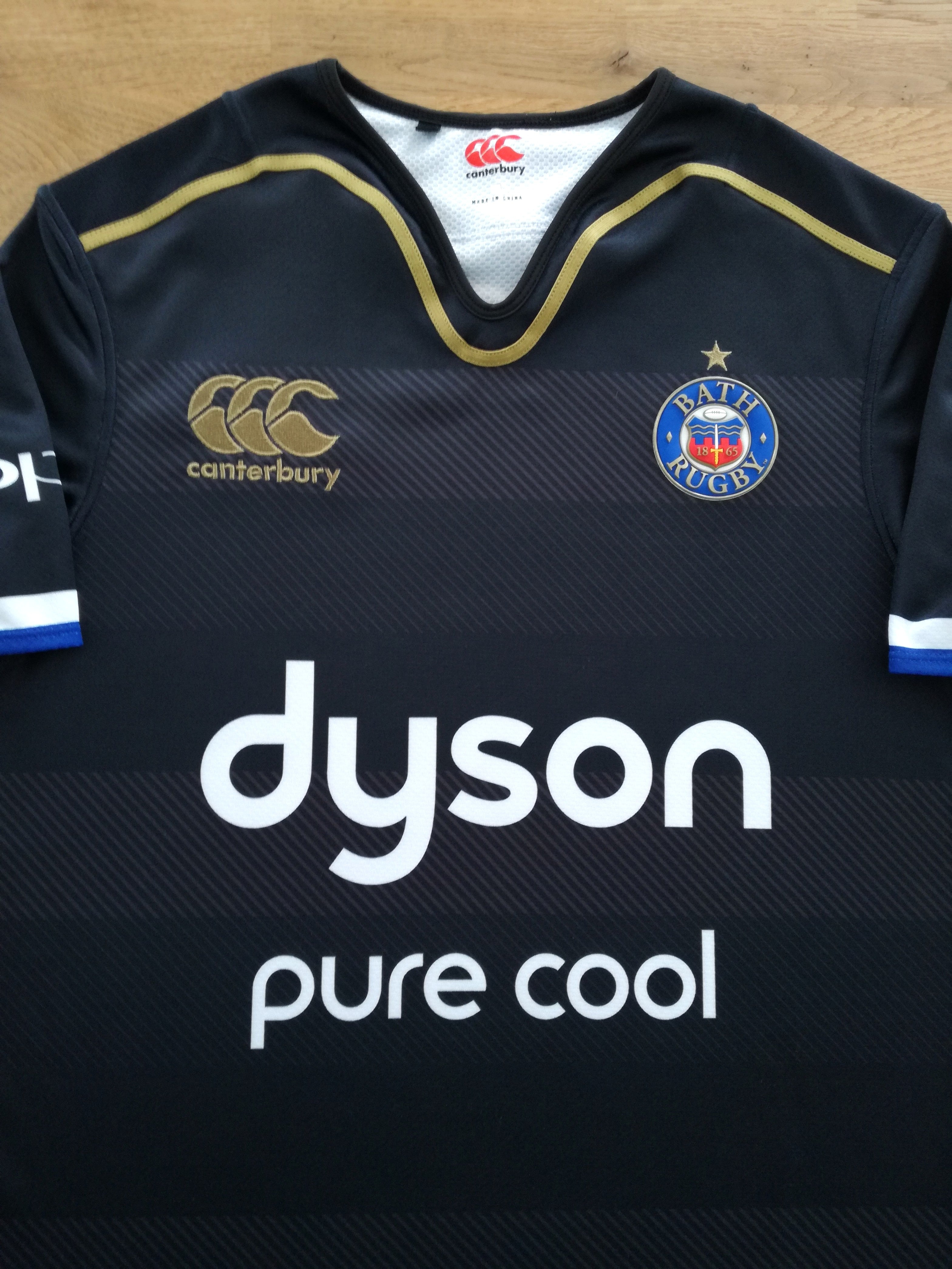 2015/16 Bath European Pro-Fit Rugby Shirt