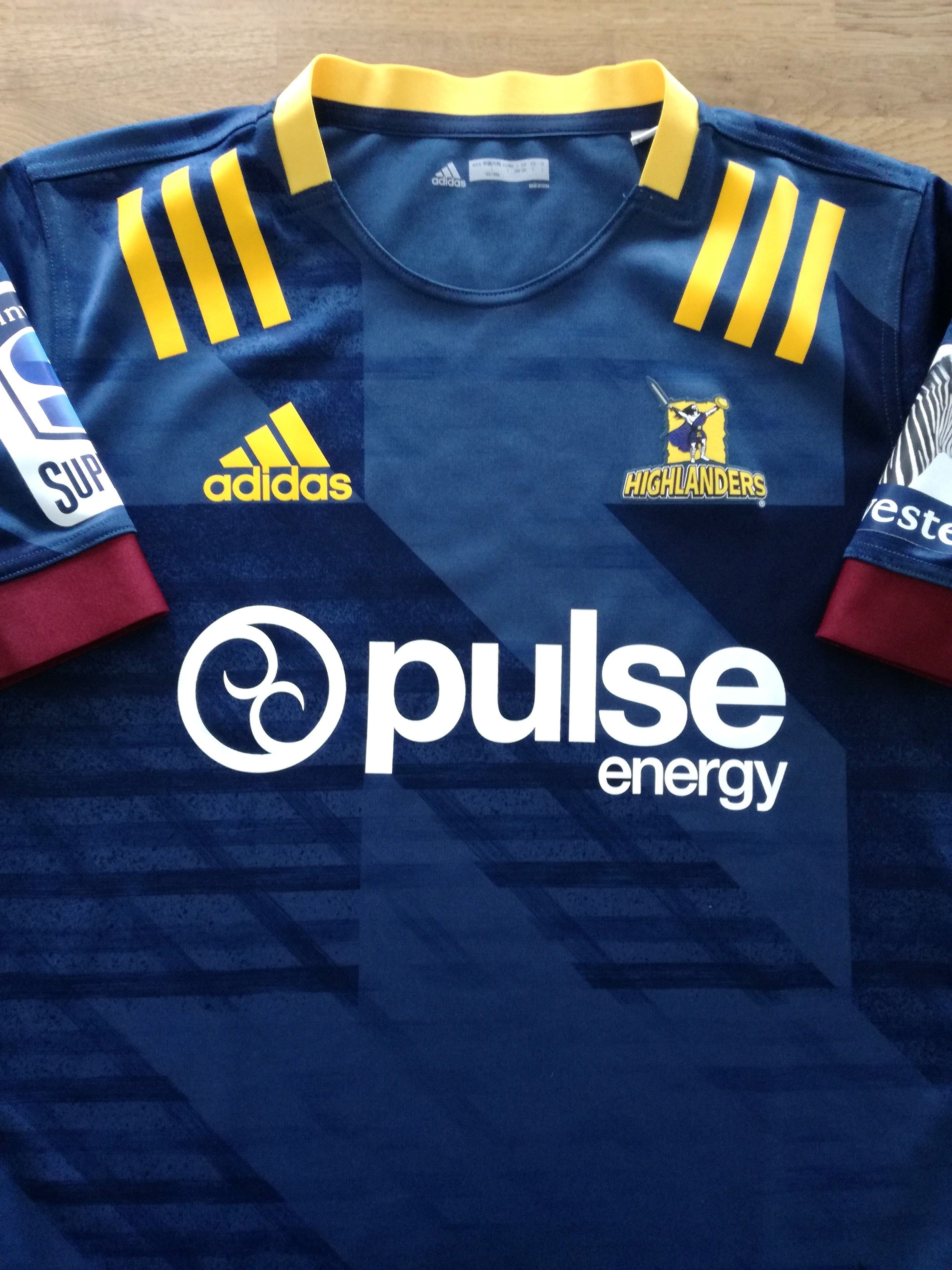 2020 Highlanders Home Super Rugby Rugby Shirt