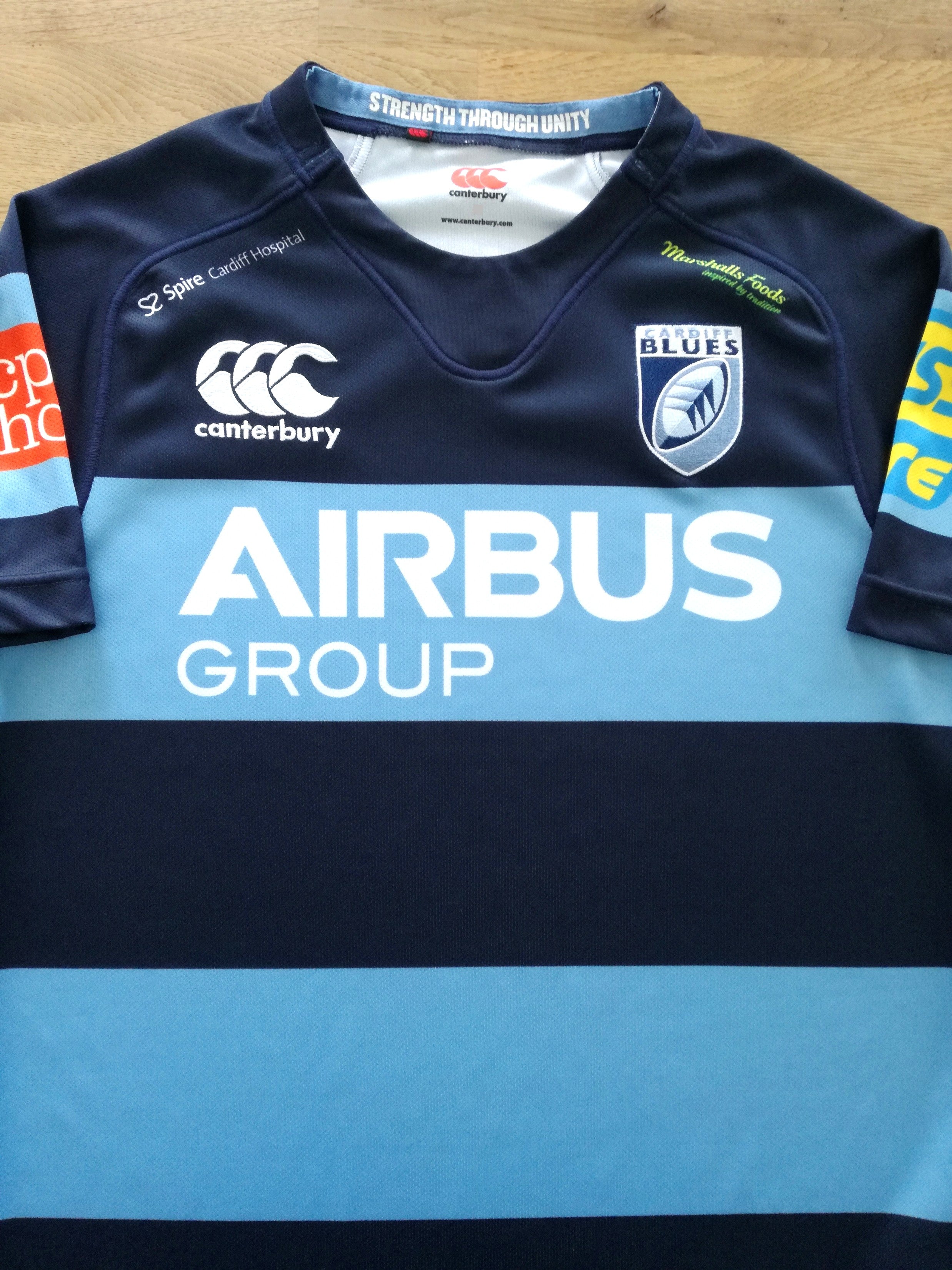 2014/15 Cardiff Blues Home Rugby Shirt