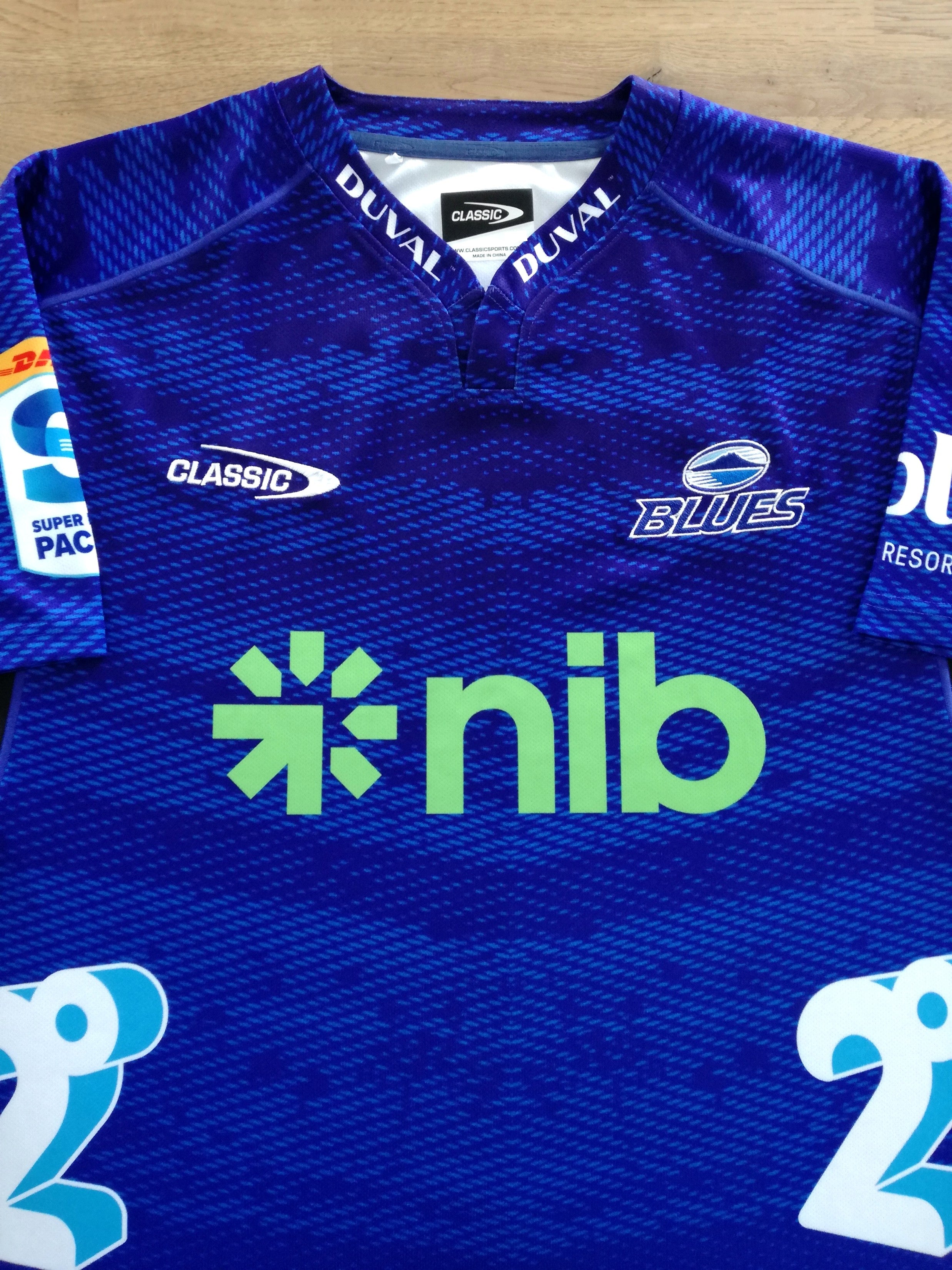 2024 Blues Home Super Rugby Shirt