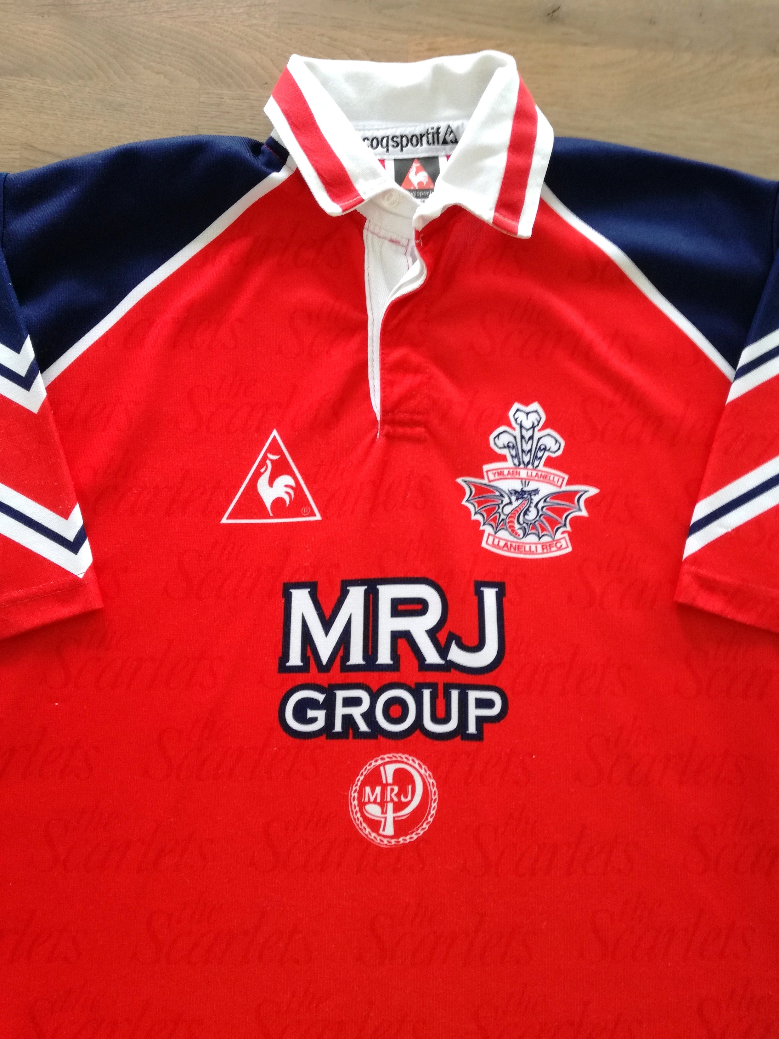 1996/97 Llanelli Home Rugby Shirt