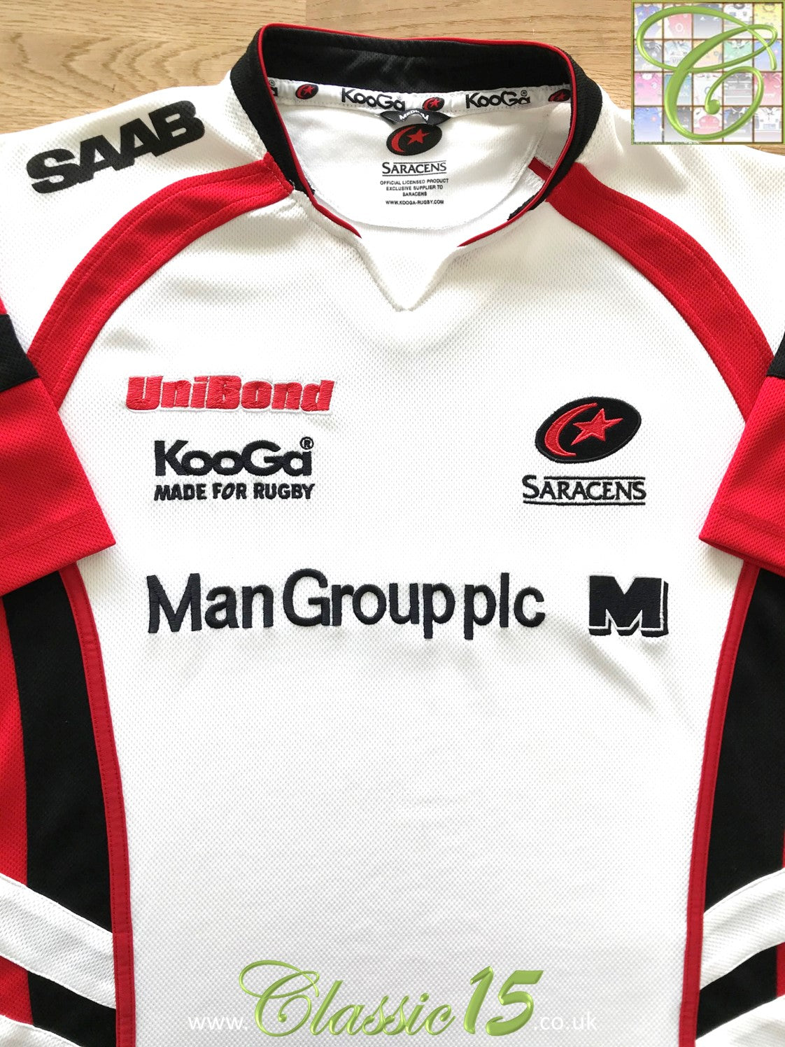 2006/07 Saracens Rugby Training Shirt (S)