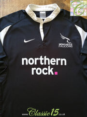 2007/08 Newcastle Falcons Home Rugby Shirt (XXL)