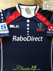 2014 Melbourne Rebels Home Super Rugby Shirt