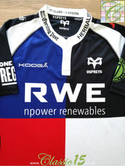 2013/14 Ospreys Charity Rugby Shirt (L)