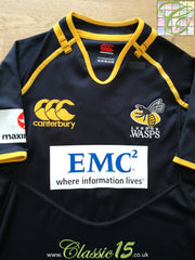 2011/12 London Wasps Home Pro-Fit Rugby Shirt