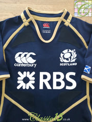 2011/12 Scotland Home Player Issue Rugby Shirt (M)