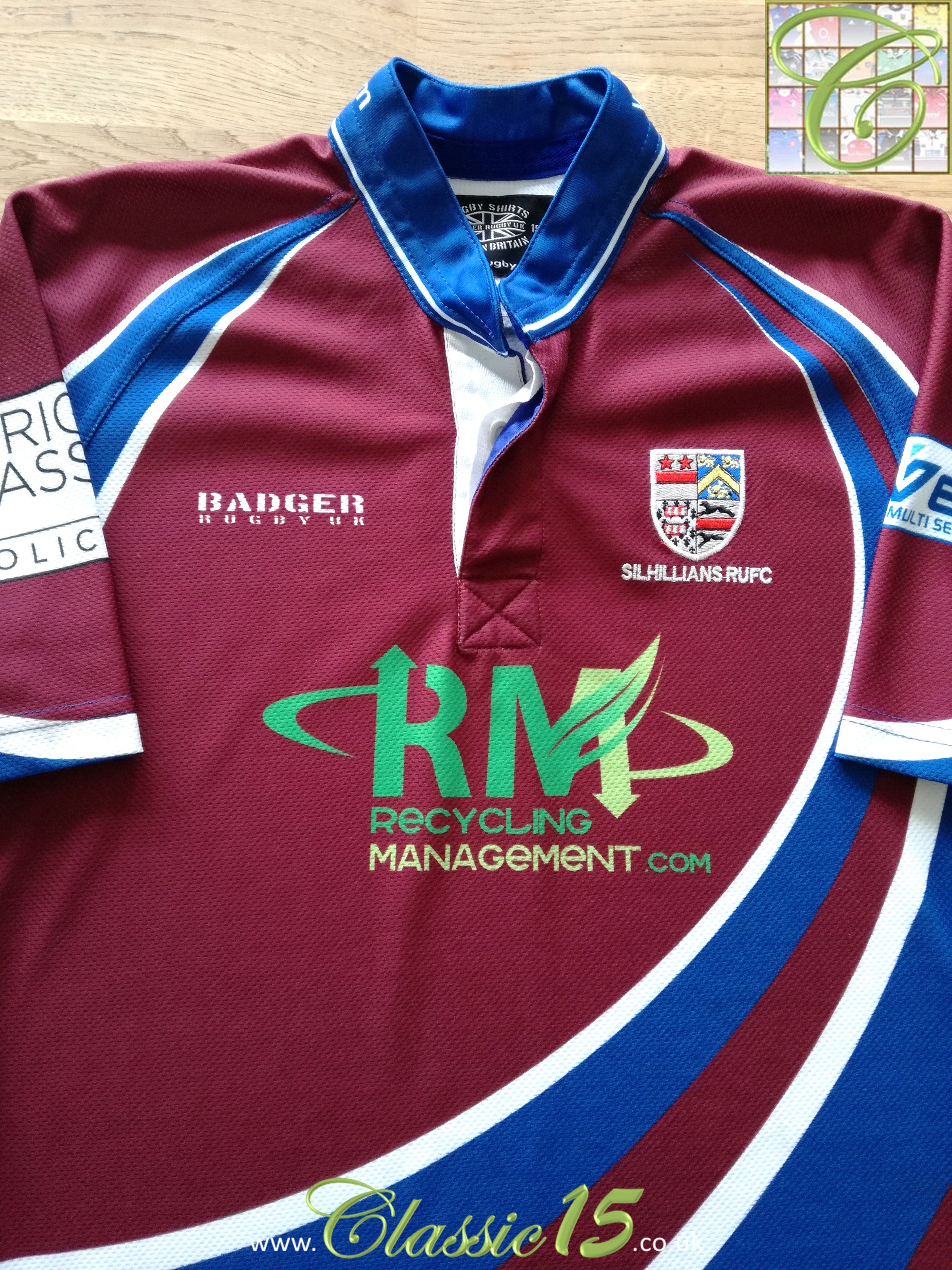 2014/15 Silhillians Home Rugby Shirt #1 (M)