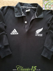 2000 New Zealand Home Long Sleeve Rugby Shirt