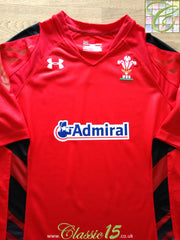 2013/14 Wales Home Pro-Fit Rugby Shirt (W) (L)