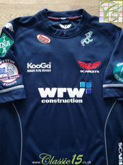 2007/08 Scarlets Away Rugby Shirt