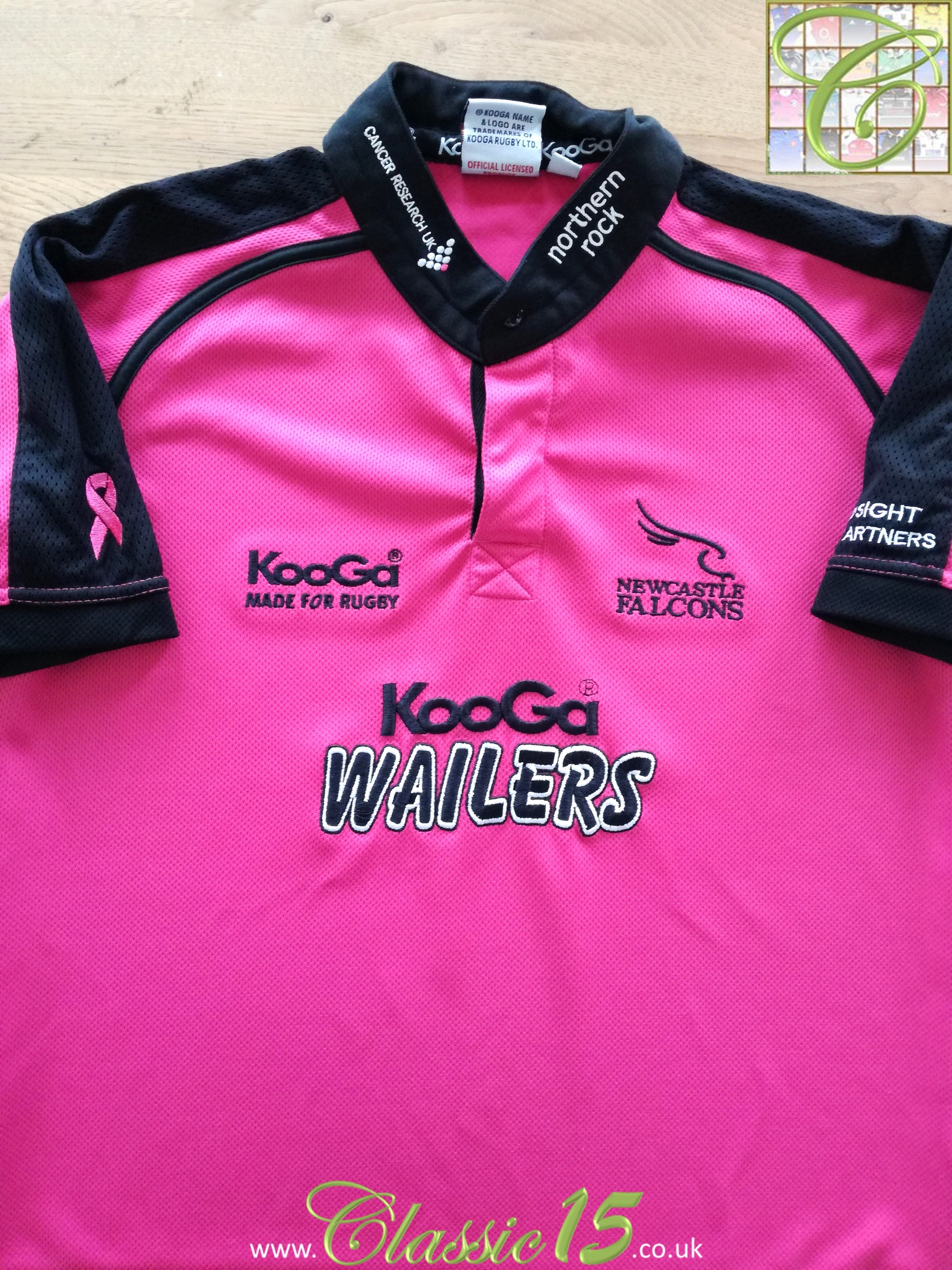 2006/07 Newcastle Falcons Special Edition Rugby Sevens Shirt (Youth)