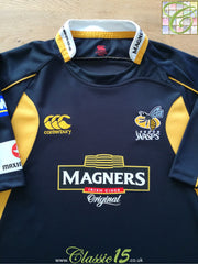 2007/08 London Wasps Home Pro-Fit Rugby Shirt.
