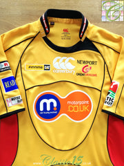 2008/09 Newport Gwent Dragons Away Rugby Shirt