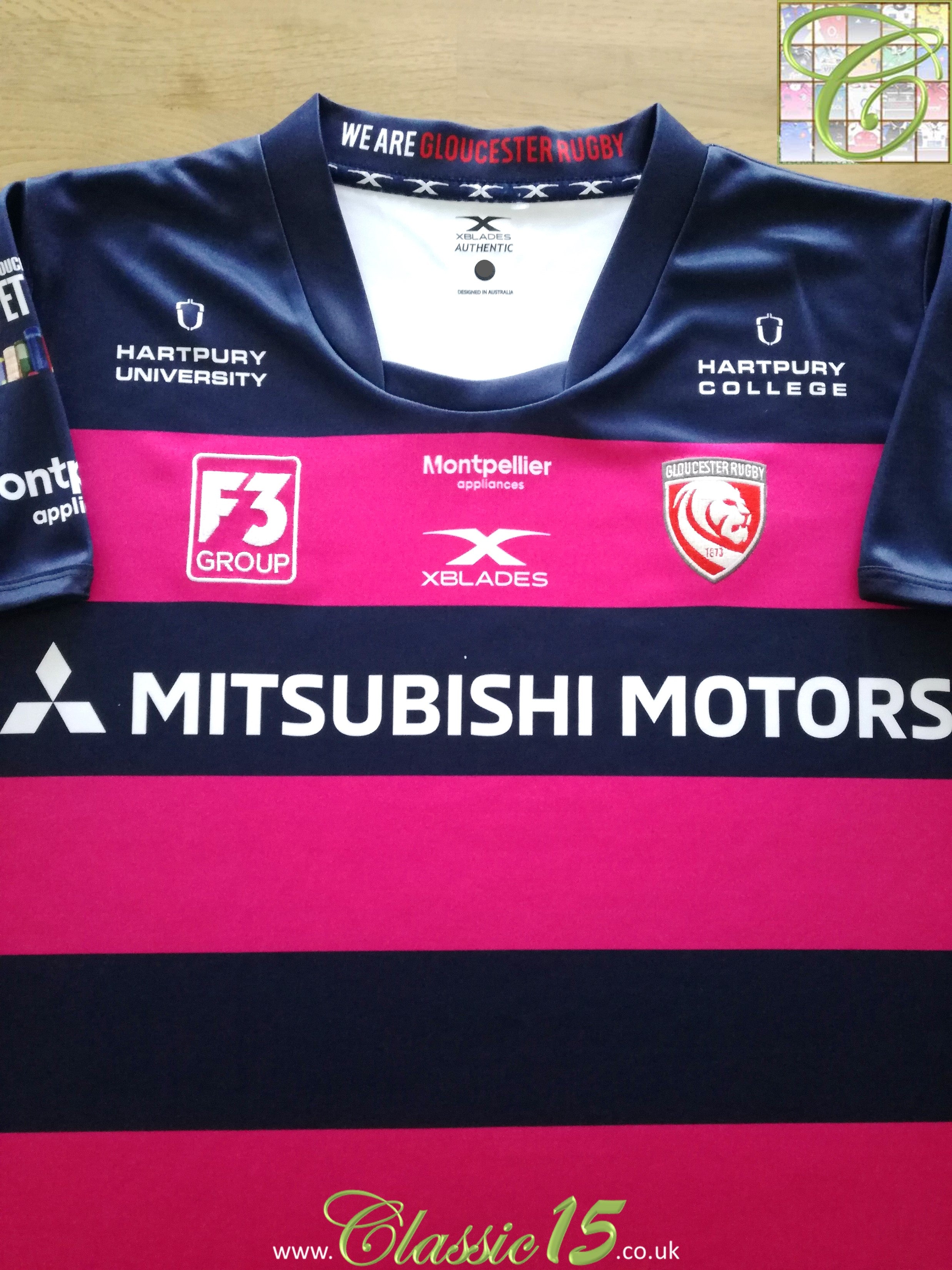 2018/19 Gloucester European Rugby Shirt