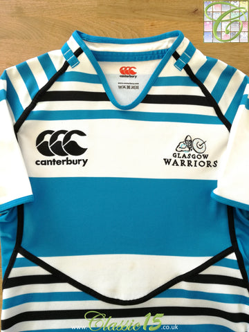 2012/13 Glasgow Warriors Player Issue Rugby Training Shirt