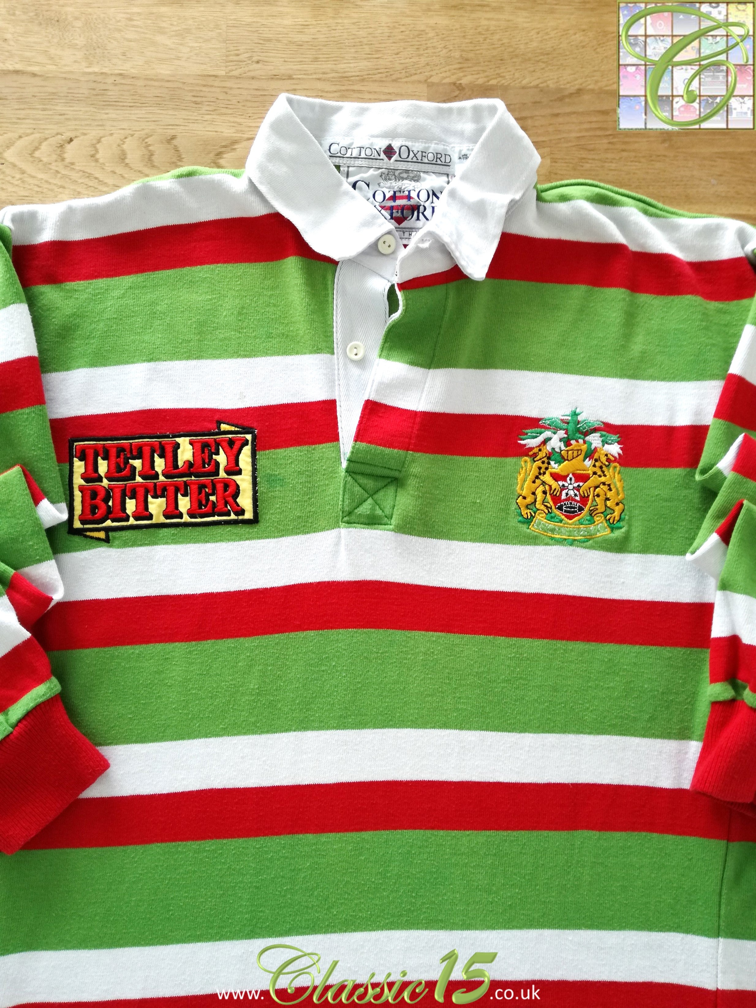 1993/94 Leicester Tigers Home Rugby Shirt